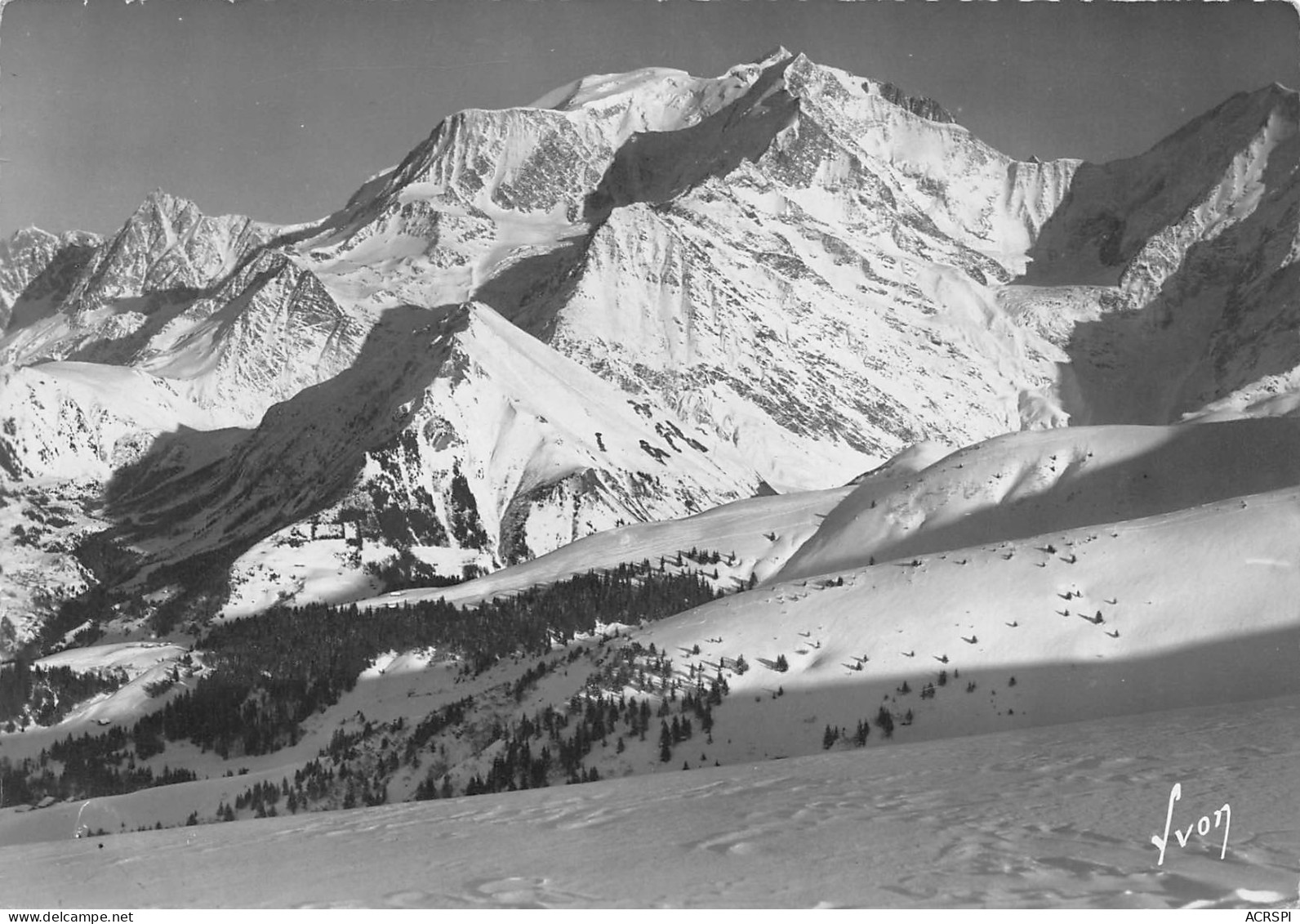 ST GERVAIS LES BAINS Le Mont Blanc 5  (scan Recto Verso)MG2868UND - Saint-Gervais-les-Bains