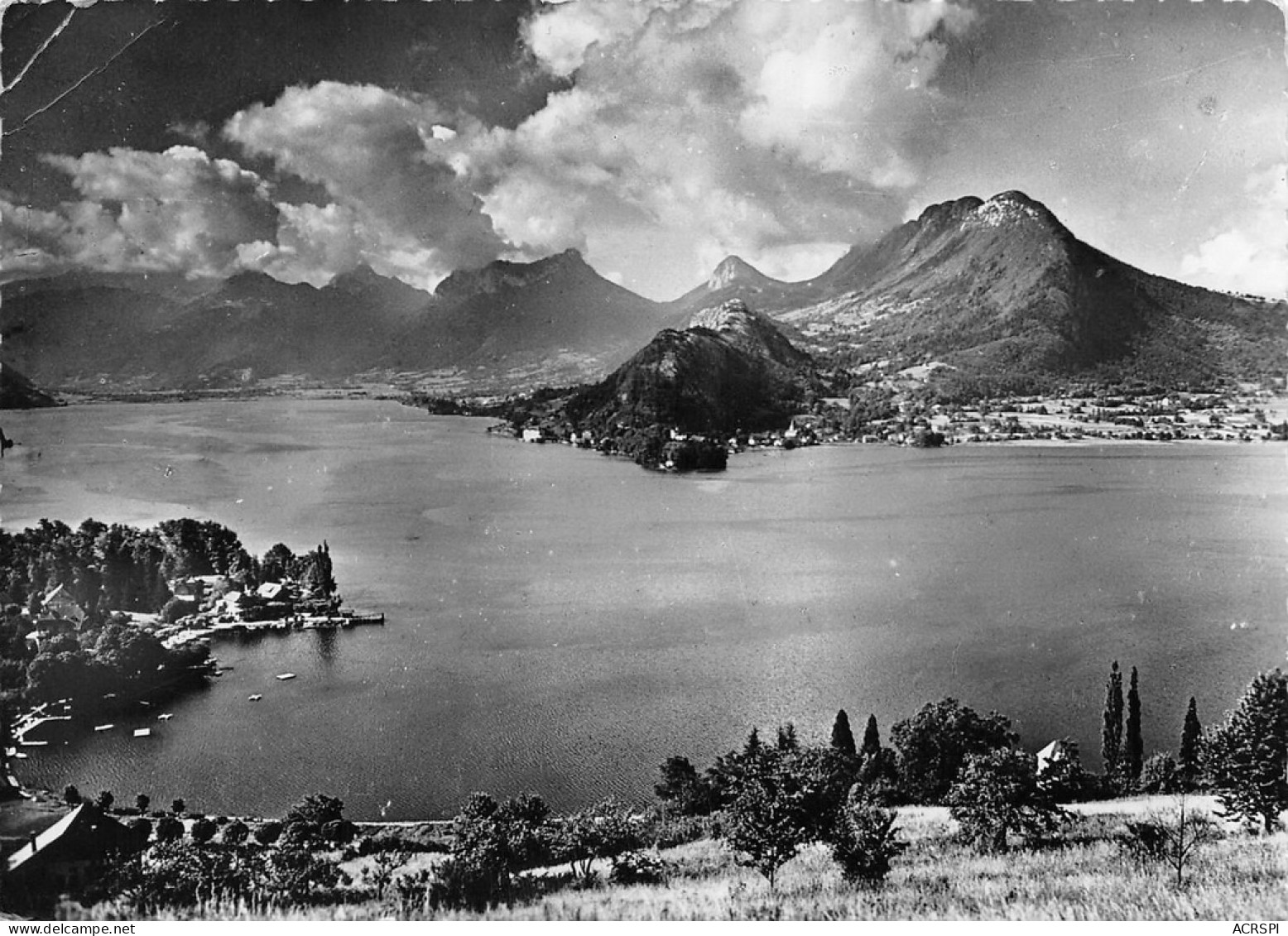 LAC ANNECY- TALLOIRES  Massoif Des Bauges Prequ'ile De DUINGT    14 (scan Recto Verso)MG2874BIS - Talloires