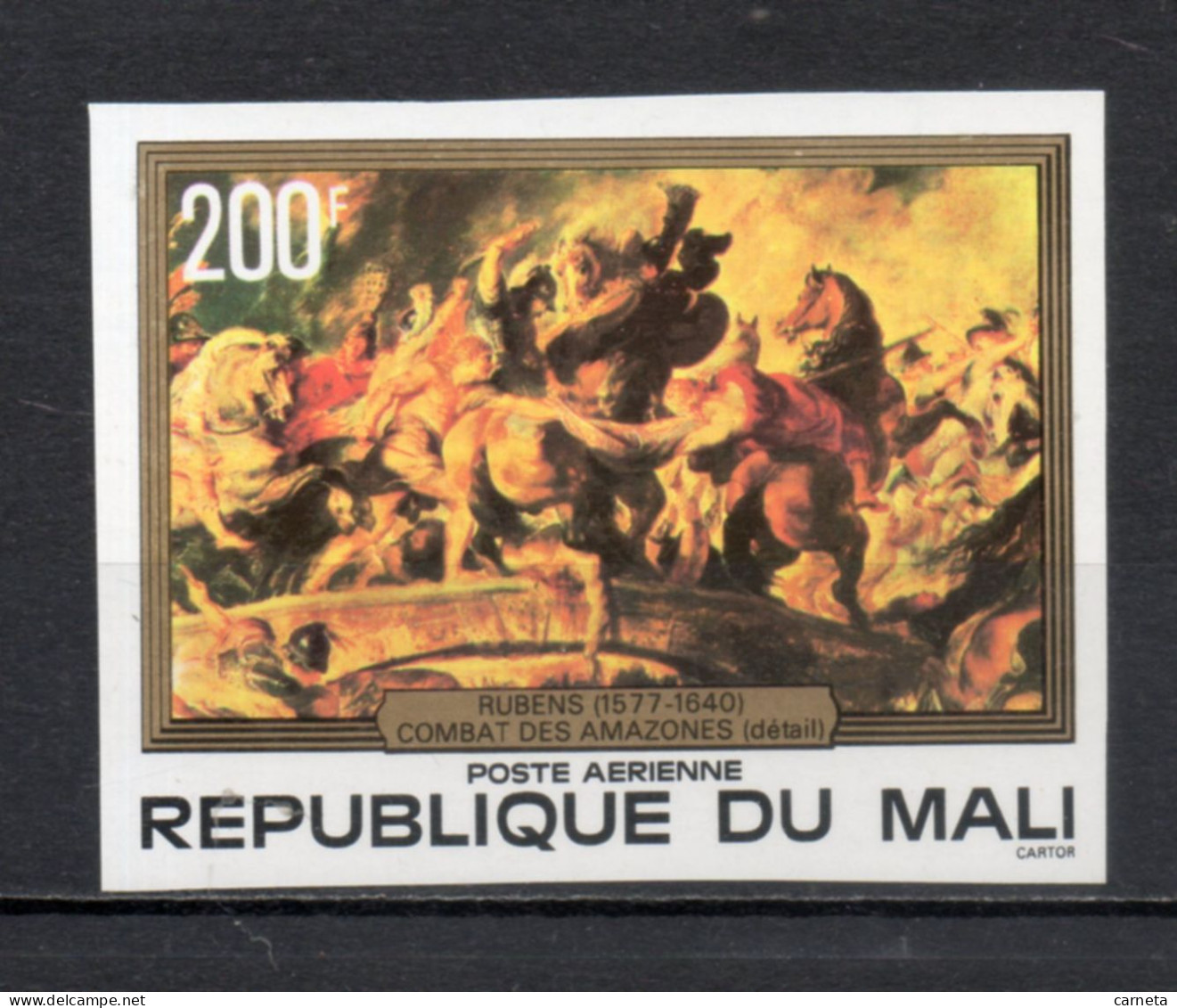 MALI   PA  N° 315   NON DENTELE    NEUF SANS CHARNIERE  COTE ? €   RUBENS PEINTRE TABLEAUX ART - Mali (1959-...)