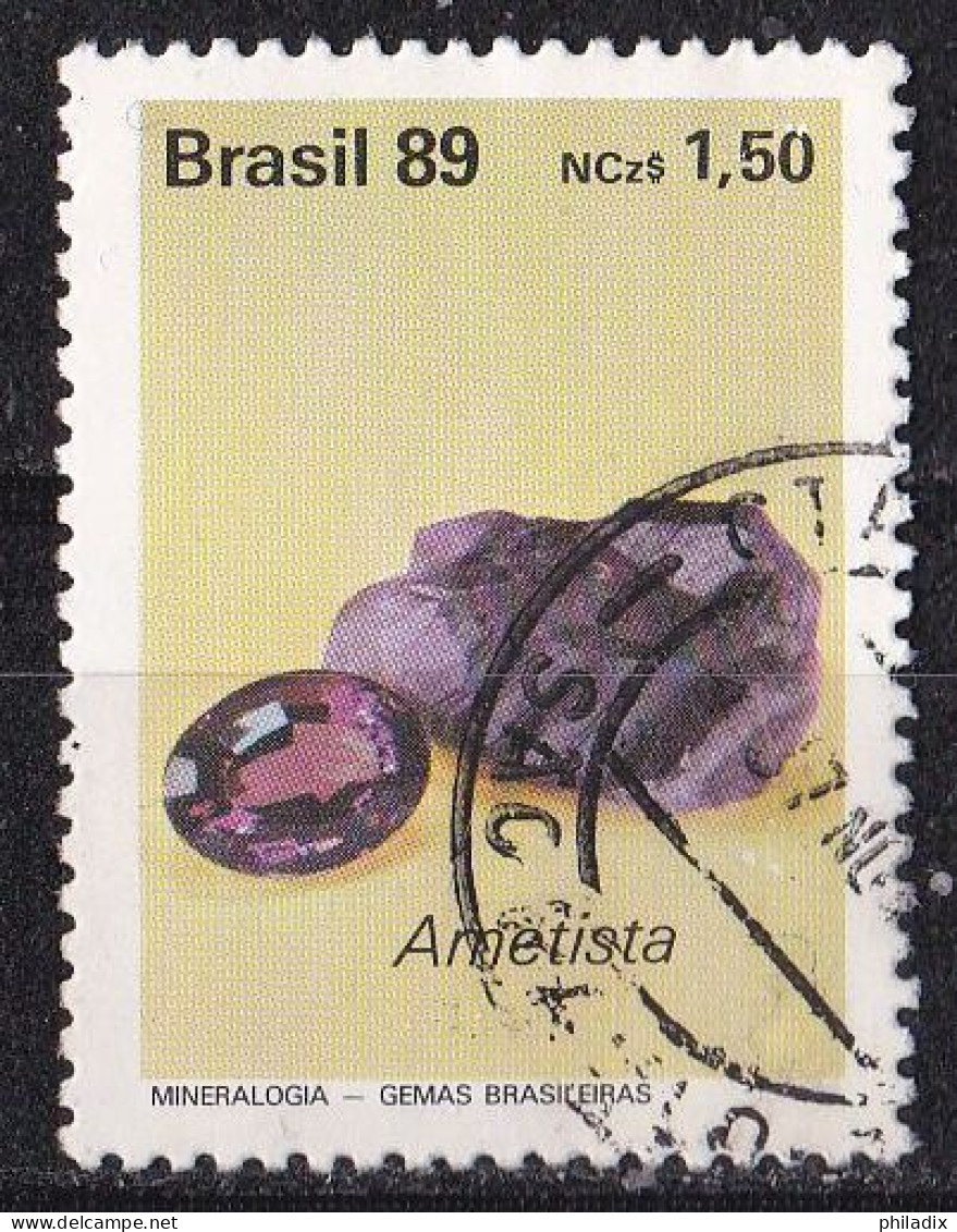 Brasilien Marke Von 1989 O/used (A5-11) - Gebraucht