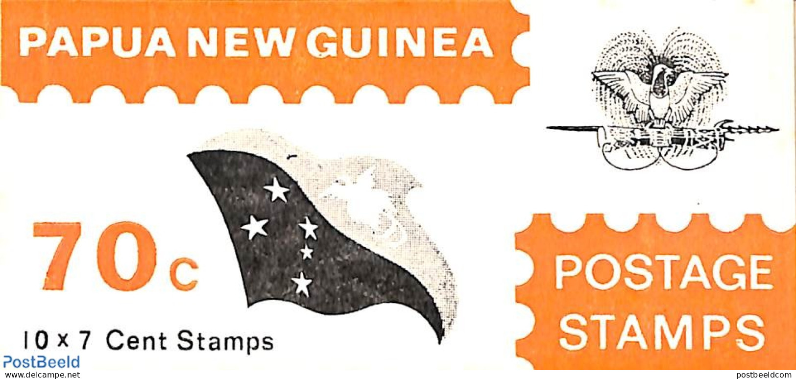 Papua New Guinea 1973 Telecom Booklet (Dunlop), Mint NH, Science - Telecommunication - Stamp Booklets - Telekom