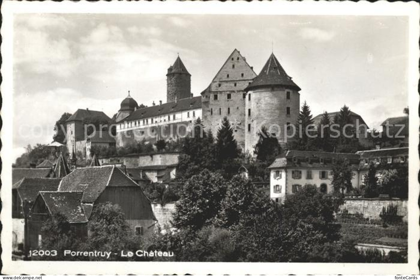 11736778 Porrentruy Le Chateau Porrentruy - Andere & Zonder Classificatie