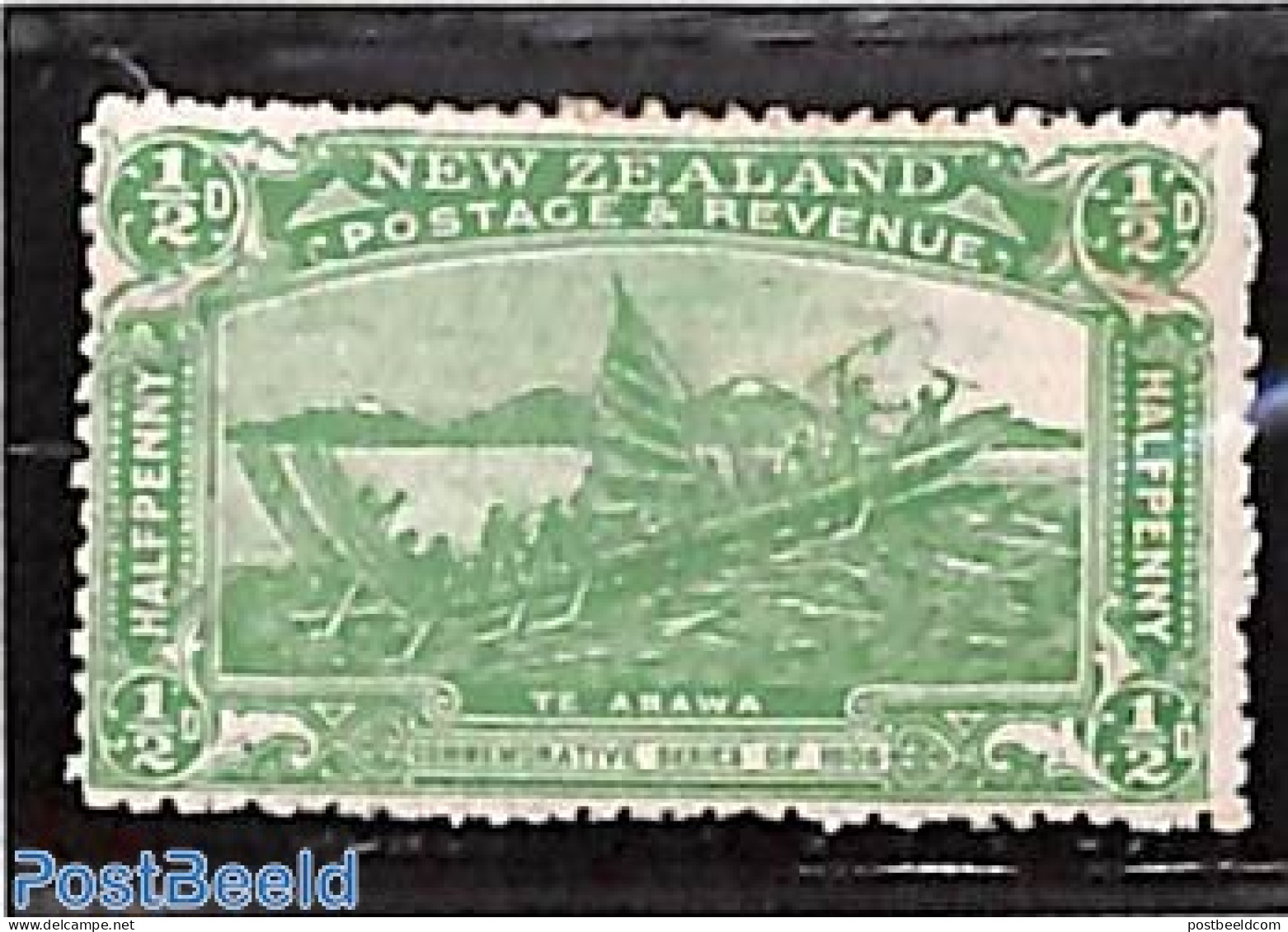 New Zealand 1906 1/2d, Stamp Out Of Set, Unused (hinged) - Ongebruikt