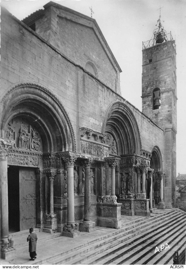 SAINT-GILLES Eglise XIIe Siècle. Le Portail  6 (scan Recto Verso)MG2879 - Saint-Gilles