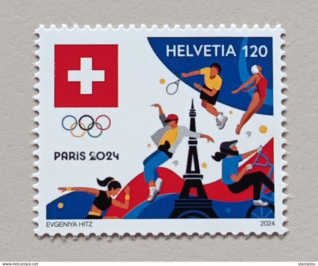 Zwitserland-Switzerland 2024 Paris Summer Olympic Games - Set - Estate 2024 : Parigi