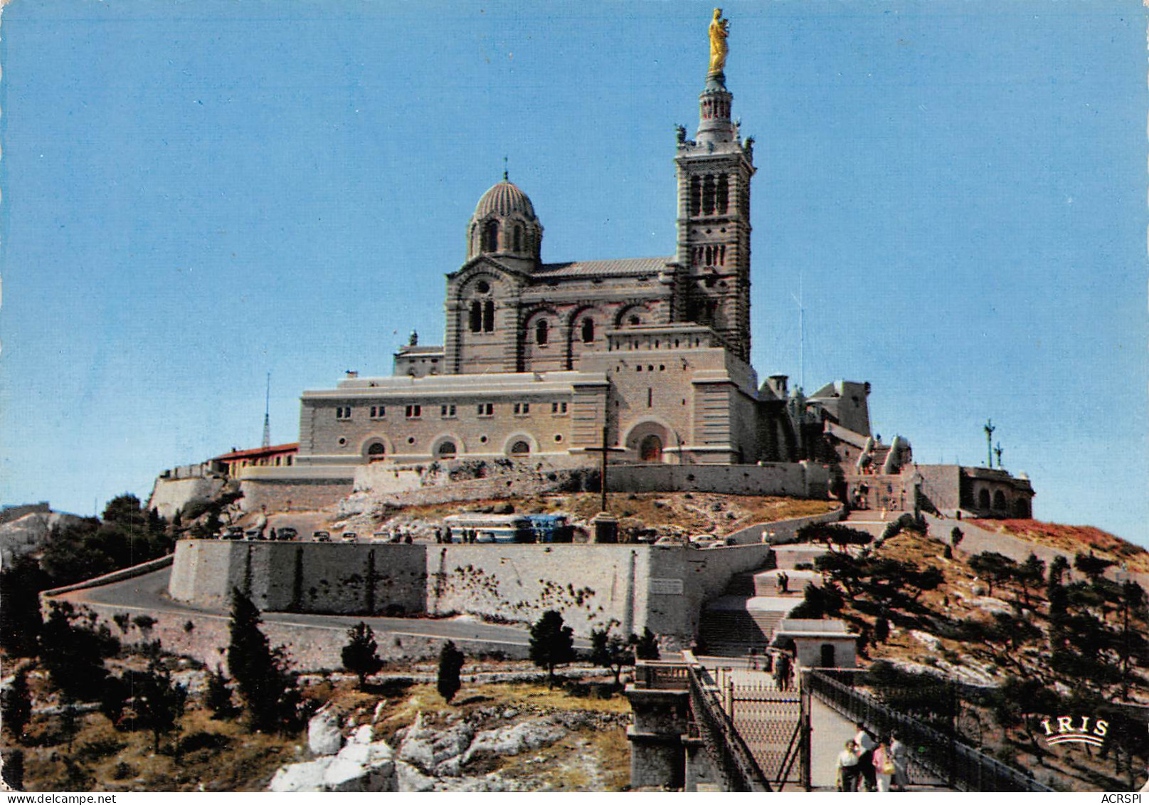 MARSEILLE  Notre Dame De La Garde  11 (scan Recto Verso)MG2881 - Notre-Dame De La Garde, Funicular Y Virgen