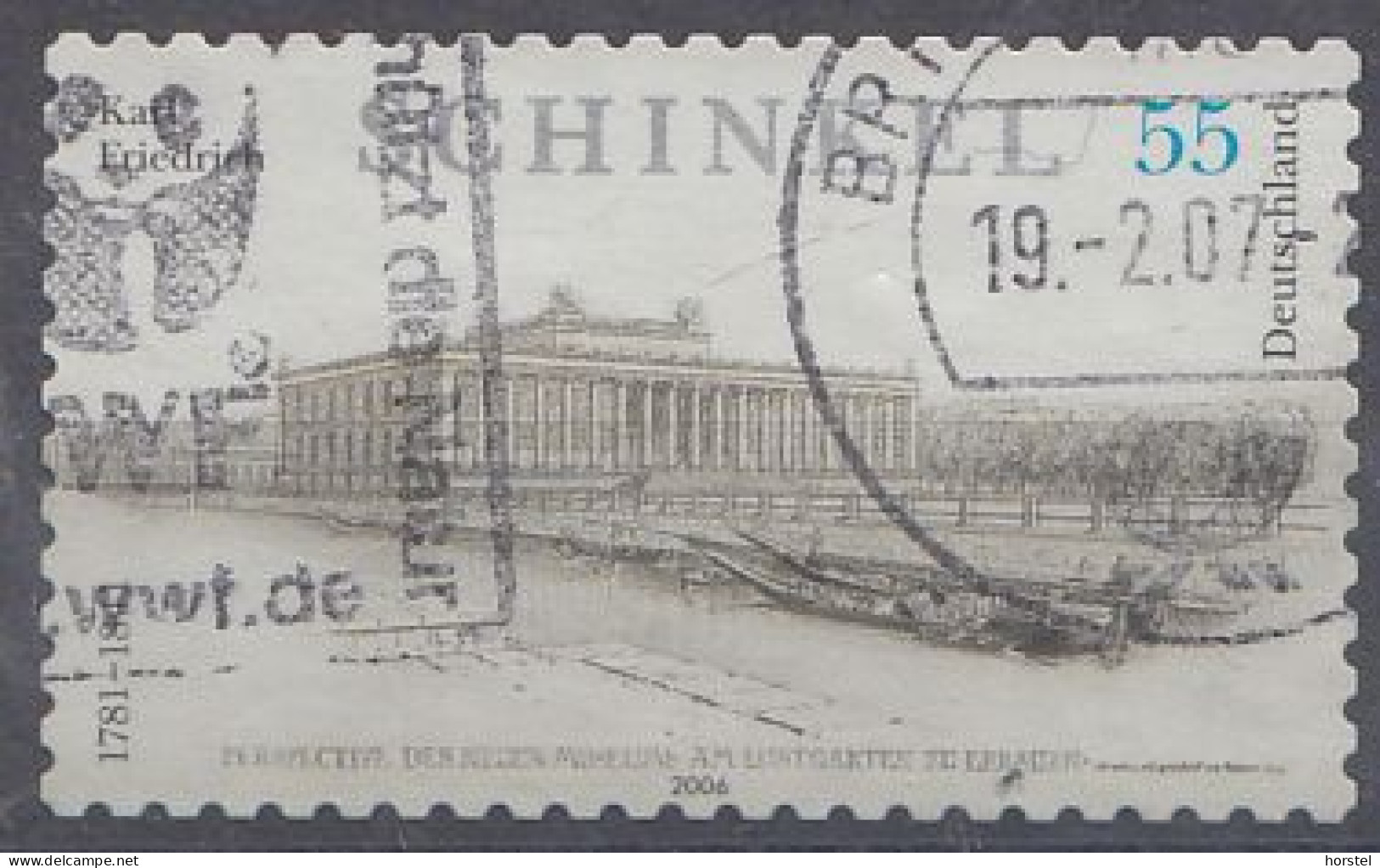 Deutschland Mi.Nr.2552     225. Geburtstag Von Karl Friedrich Schinkel - Altes Museum Berlin - Stempel WWF "Pandabär" - Used Stamps