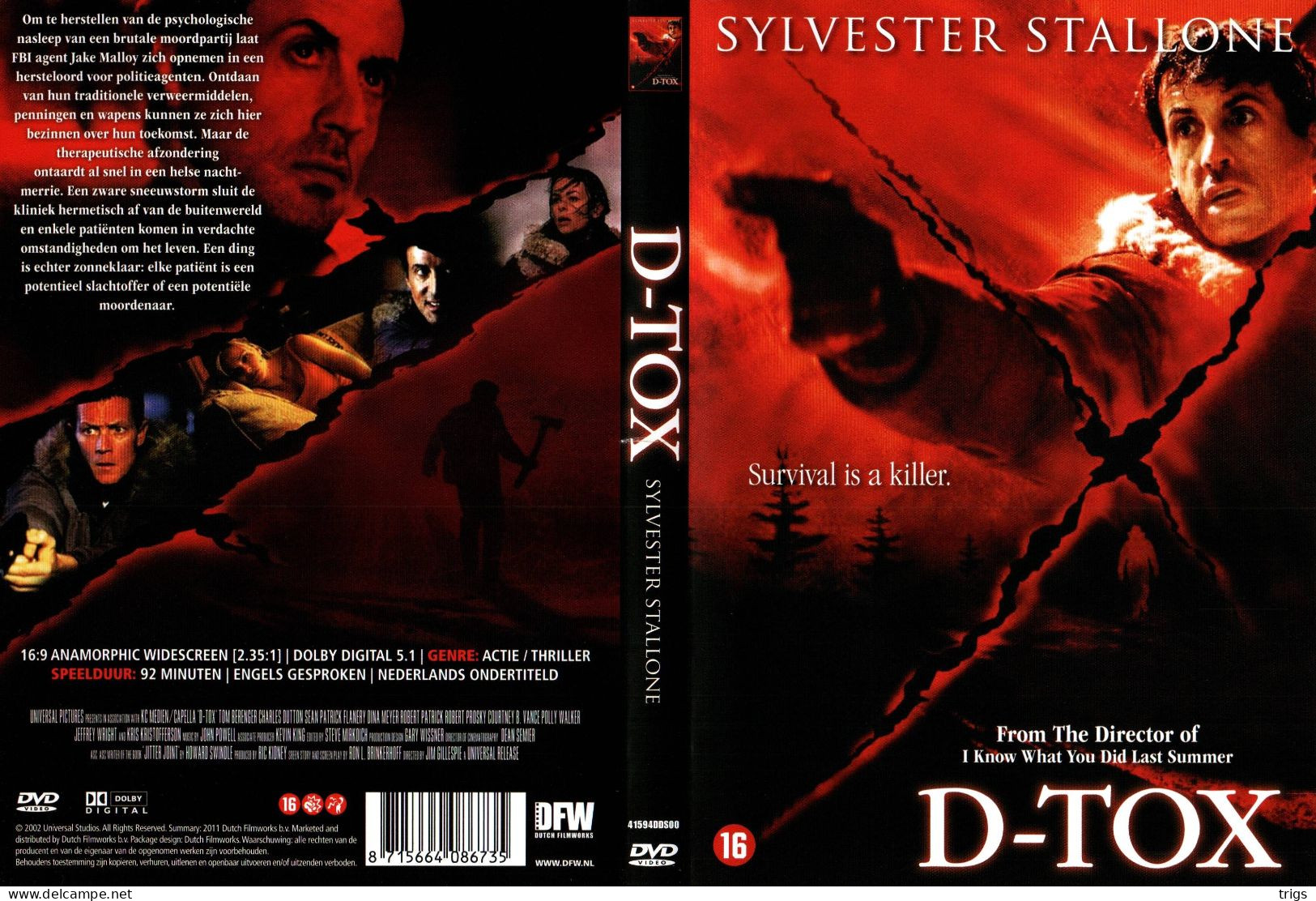 DVD - D Tox - Crime