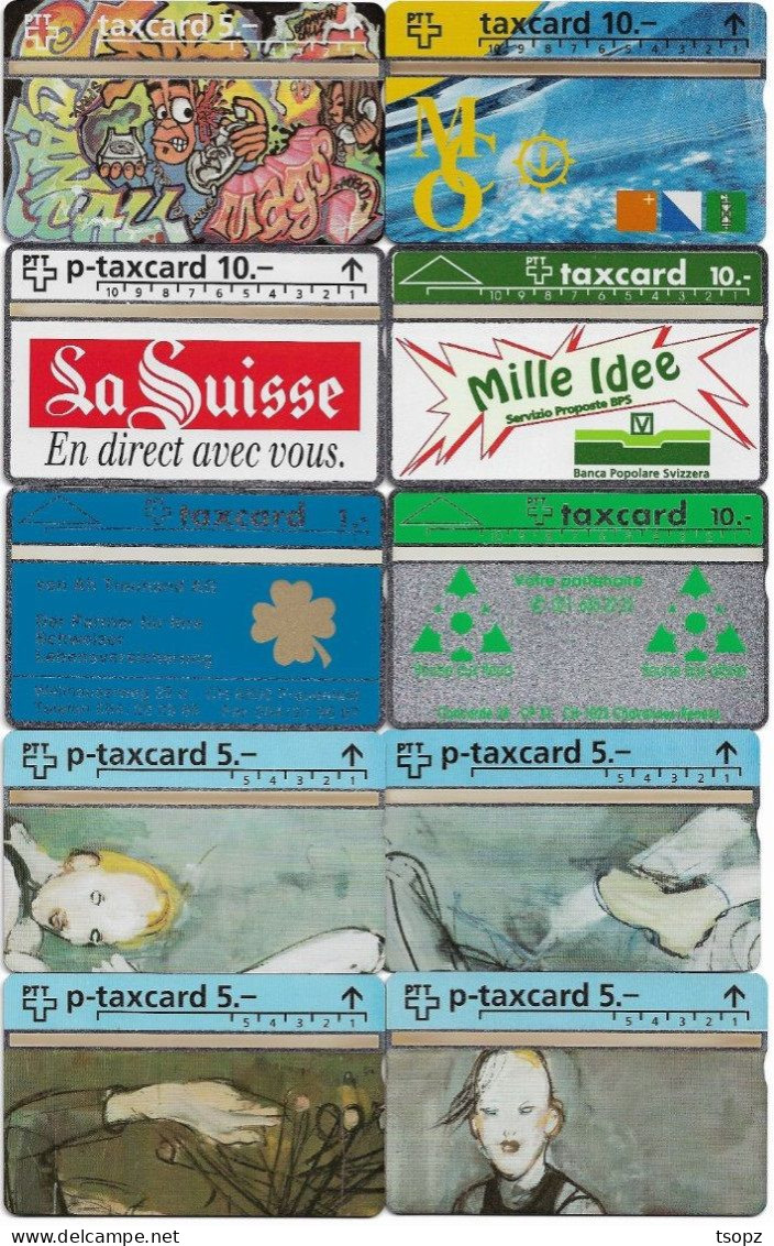 Switzerland 50 cards Unused but without serial number. No CN.