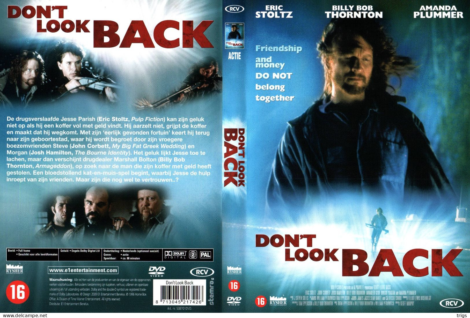 DVD - Don't Look Back - Azione, Avventura