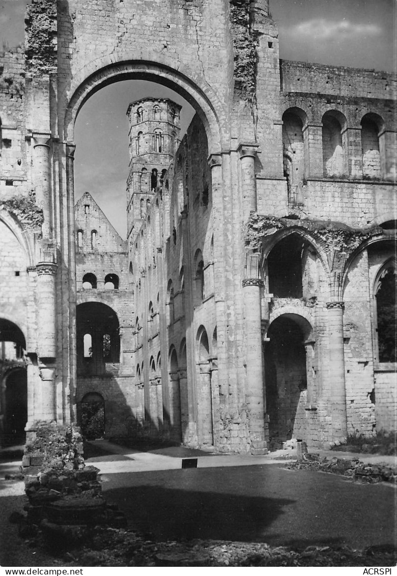 JUMIEGES Les Ruines De L'abbaye  9  (scan Recto Verso)MG2886UND - Jumieges