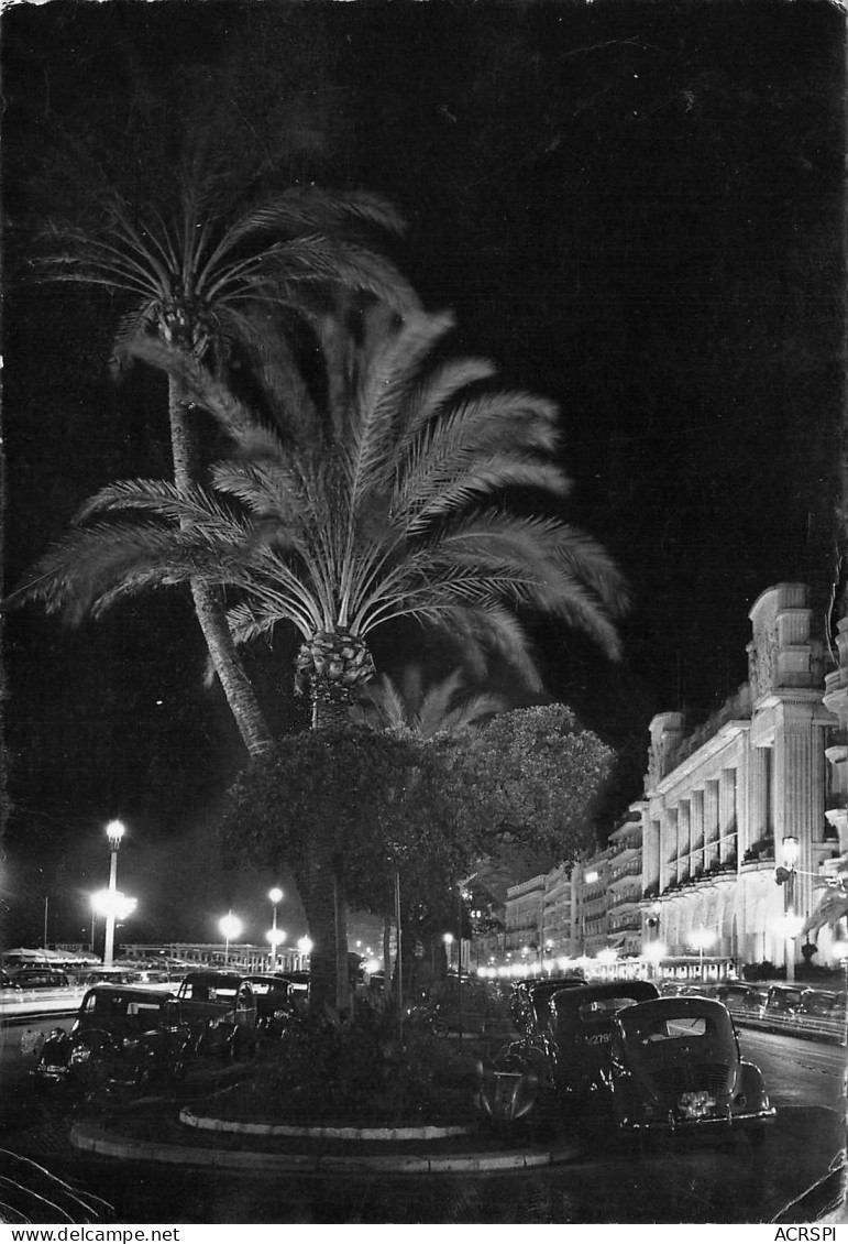 NICE La Promade Des Anglais La Nuit  35  (scan Recto Verscimiez O)MG2886VIC - Nice By Night