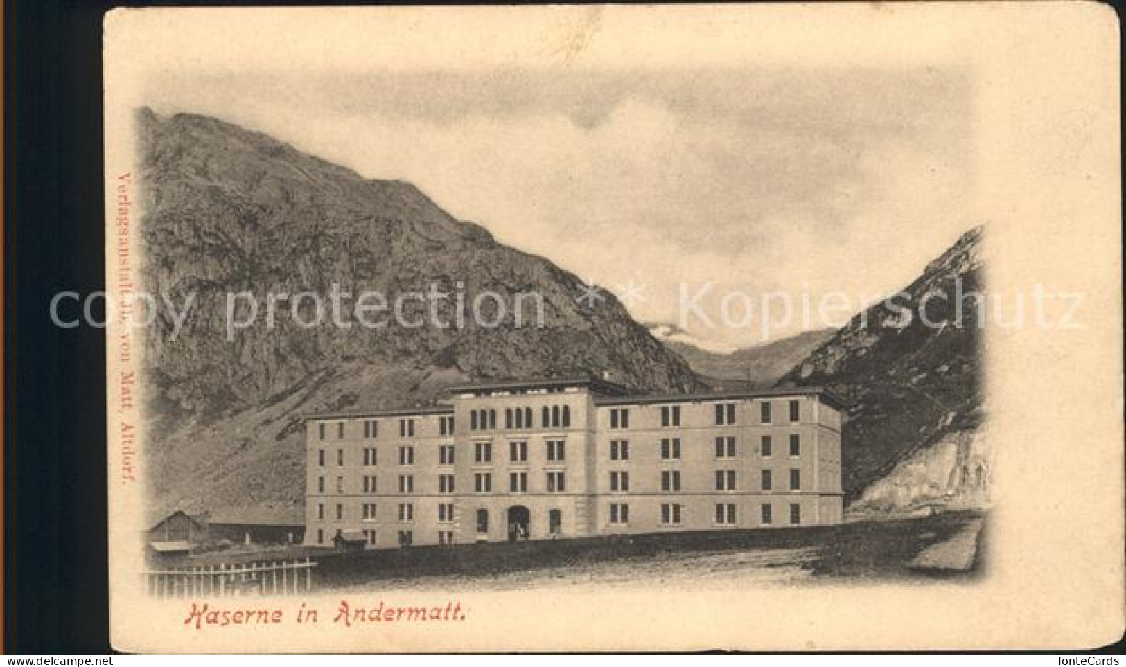 11736522 Andermatt Kaserne Andermatt - Sonstige & Ohne Zuordnung