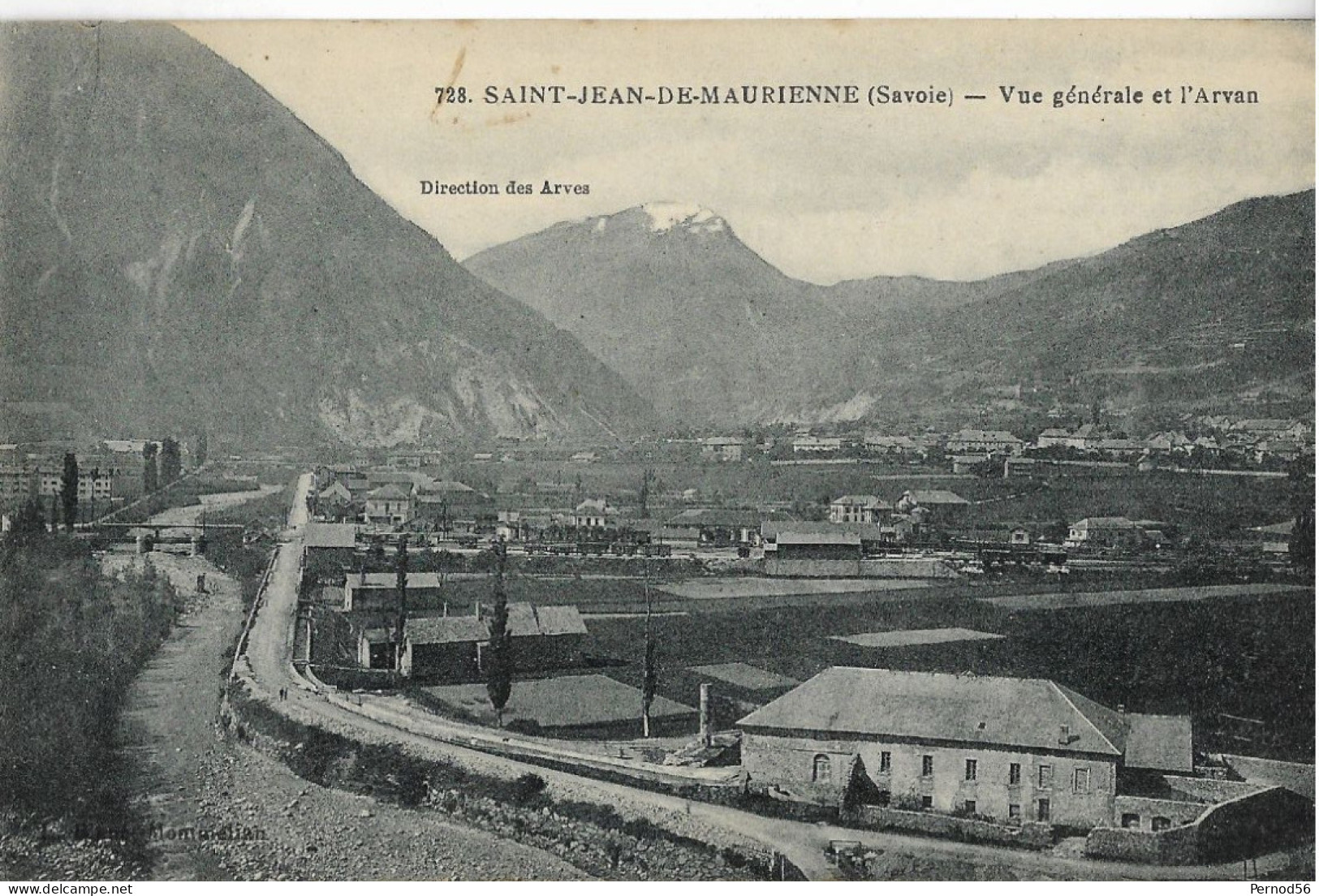 CP 73 St Jean De Maurienne  Vue Générale L ARVAN - Saint Jean De Maurienne