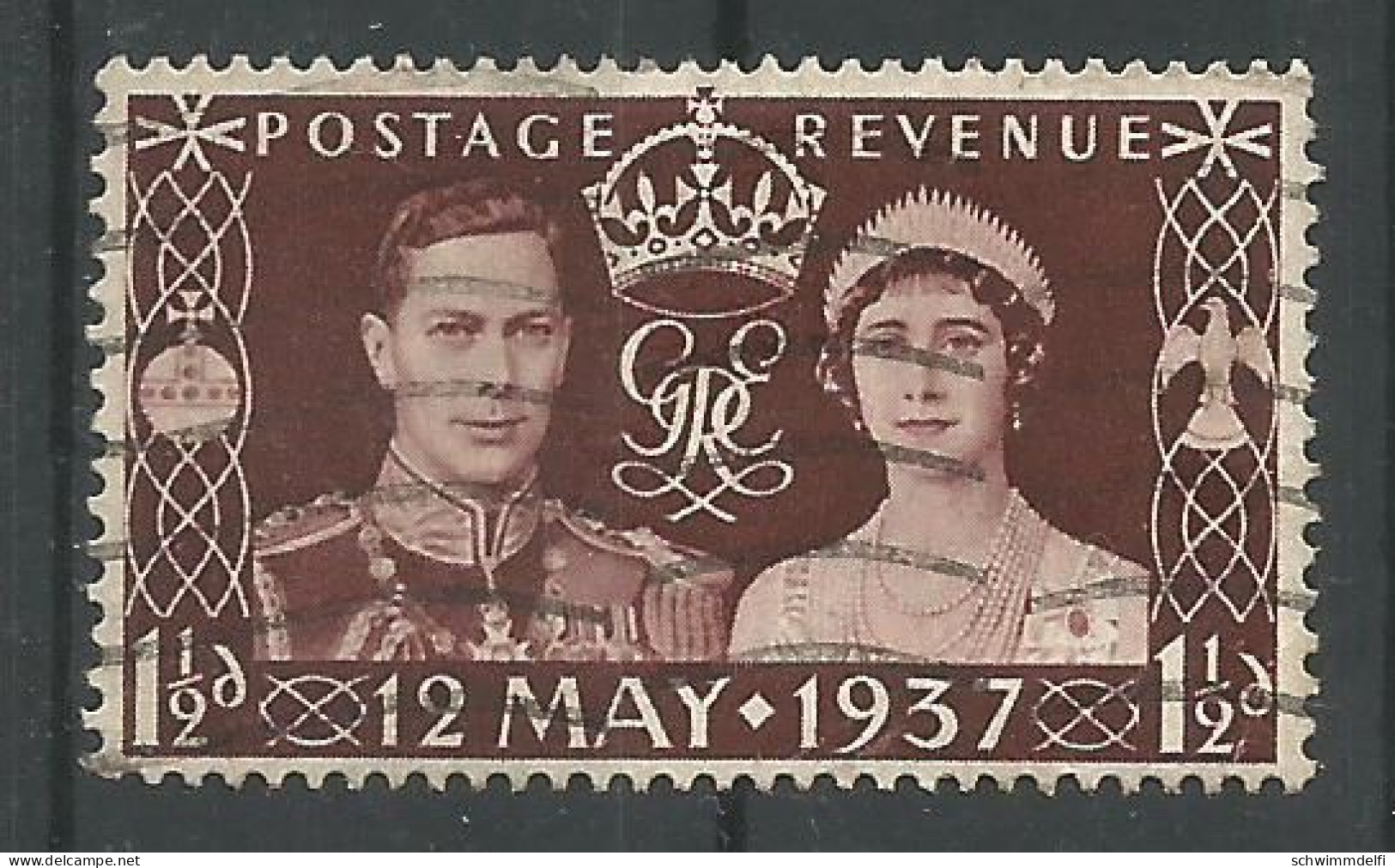 GRAN BRETAÑA - GROSSBRITANNIEN - 12. DE MAYO DE 1937 - KROENUNG KOENIG GOERG VI.  - CORONACIÓN DEL REY JORGE VI. - USO - Used Stamps