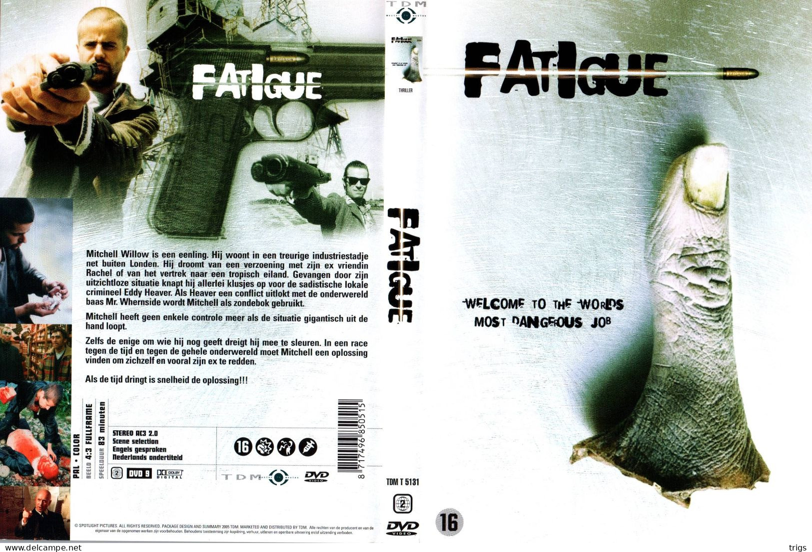 DVD - Fatigue - Krimis & Thriller