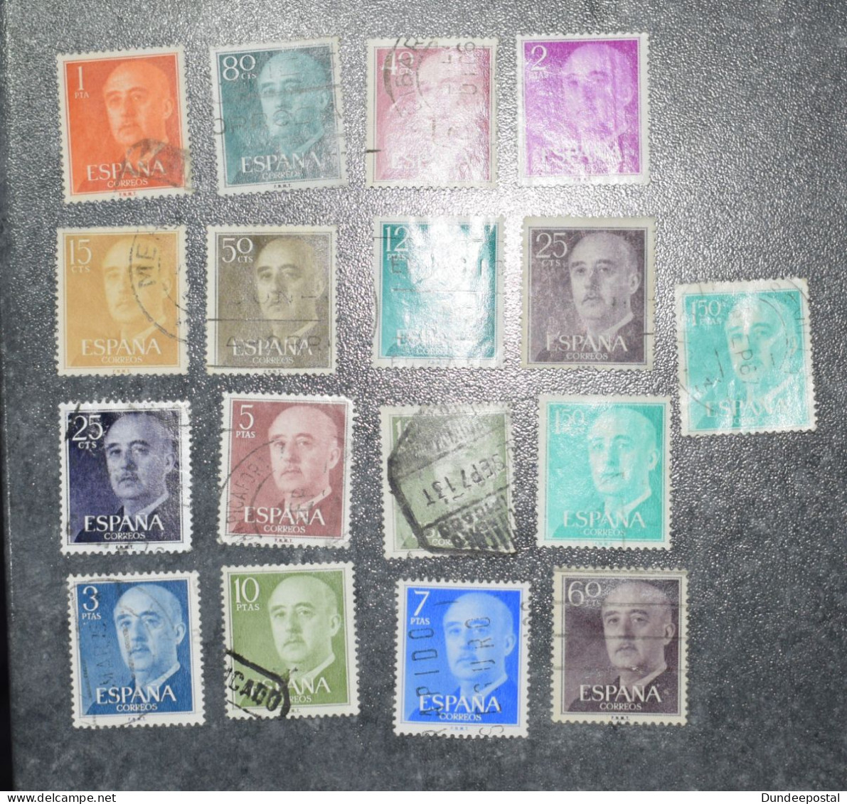 SPAIN  STAMPS Definitives  1954  2   ~~L@@K~~ - Usati