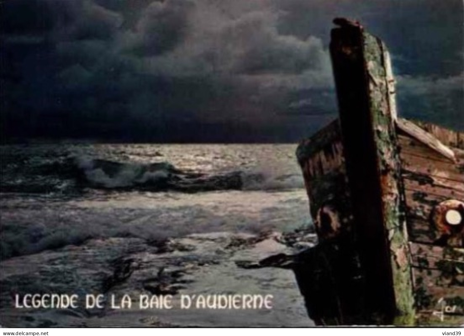 AUDIERNE. - Legende De La Baie D'Audierne.  -  Non Circulée. - Audierne