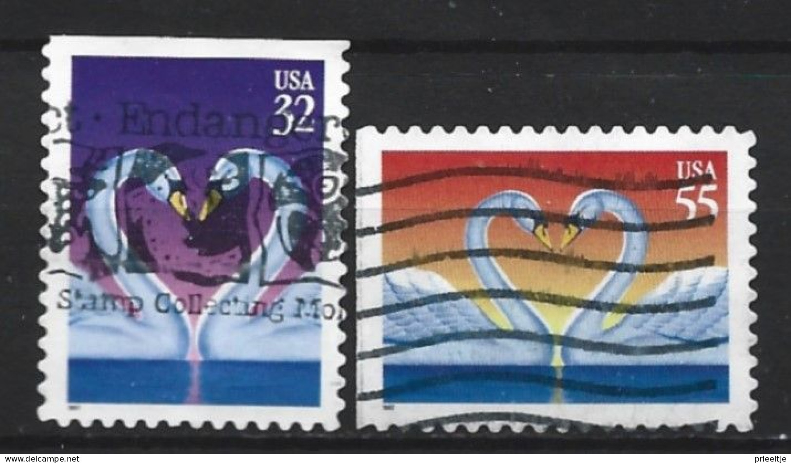 USA 1997 Love Y.T. 2588/2589 (0) - Used Stamps