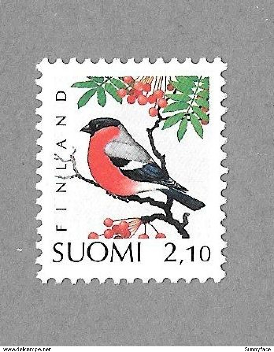 1991 Bullfinch Bouvreuil Gimpel Bird Oiseau Vogel Finland Finnland Finlande - Unused Never Hinged Postfrisch Neufs - Ungebraucht