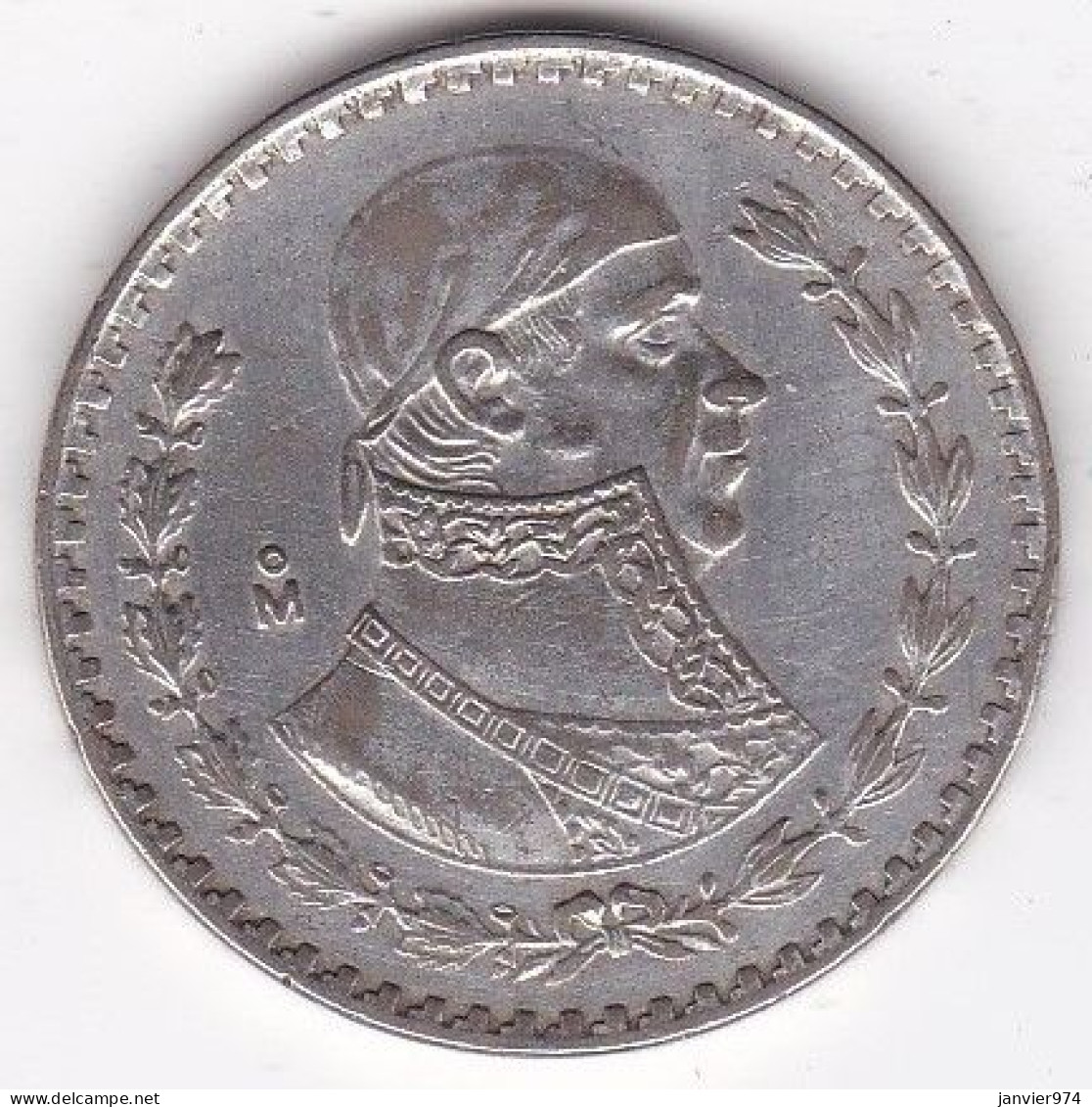 Mexique 1 Peso 1962, José María Morelos Y Pavón, En Argent, KM# 459 - Mexiko