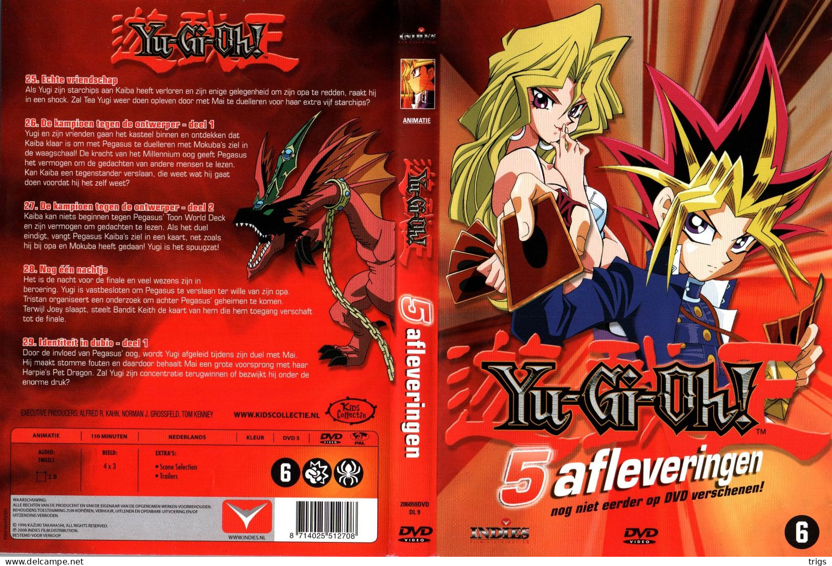 DVD - Yu-Gi-Oh! - Dibujos Animados
