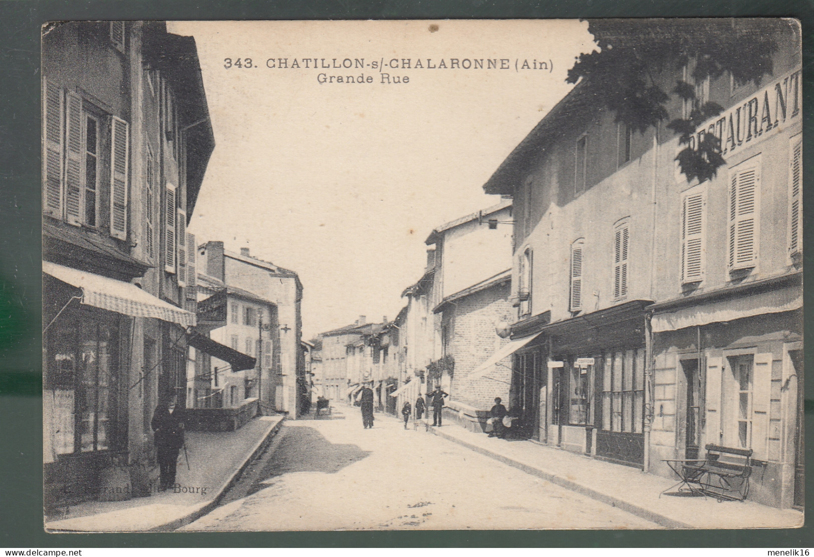 CP - 01 - Châtillon-sur-Chalaronne - Grande Rue - Châtillon-sur-Chalaronne