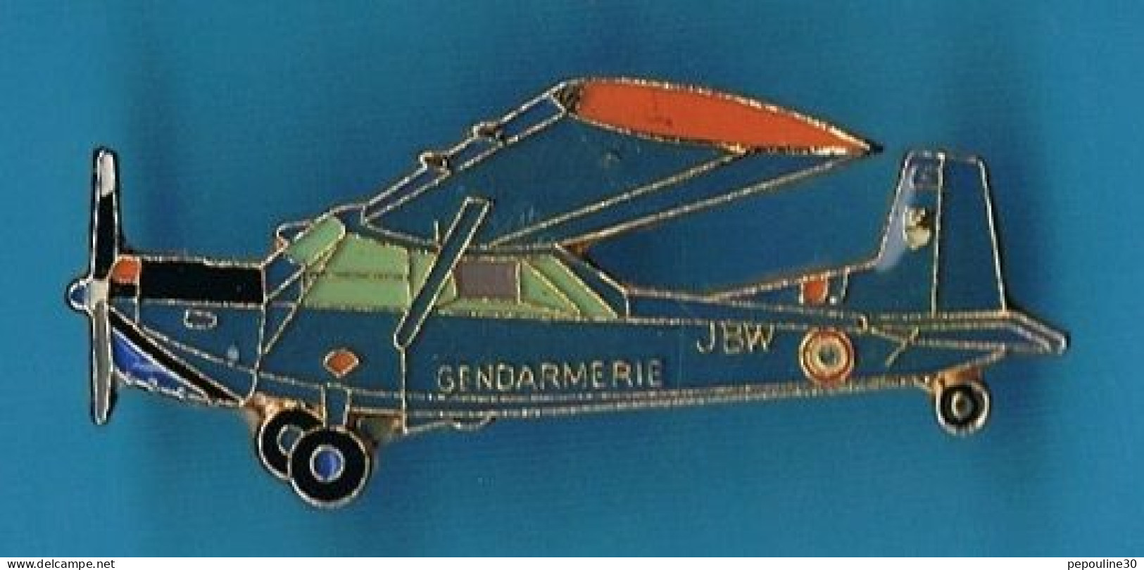 1 PIN'S //   ** AVION / NORD 3400 NORBARBE / GENDARMERIE NATIONALE ** . (J. Y. Ségalen Collection) - Army