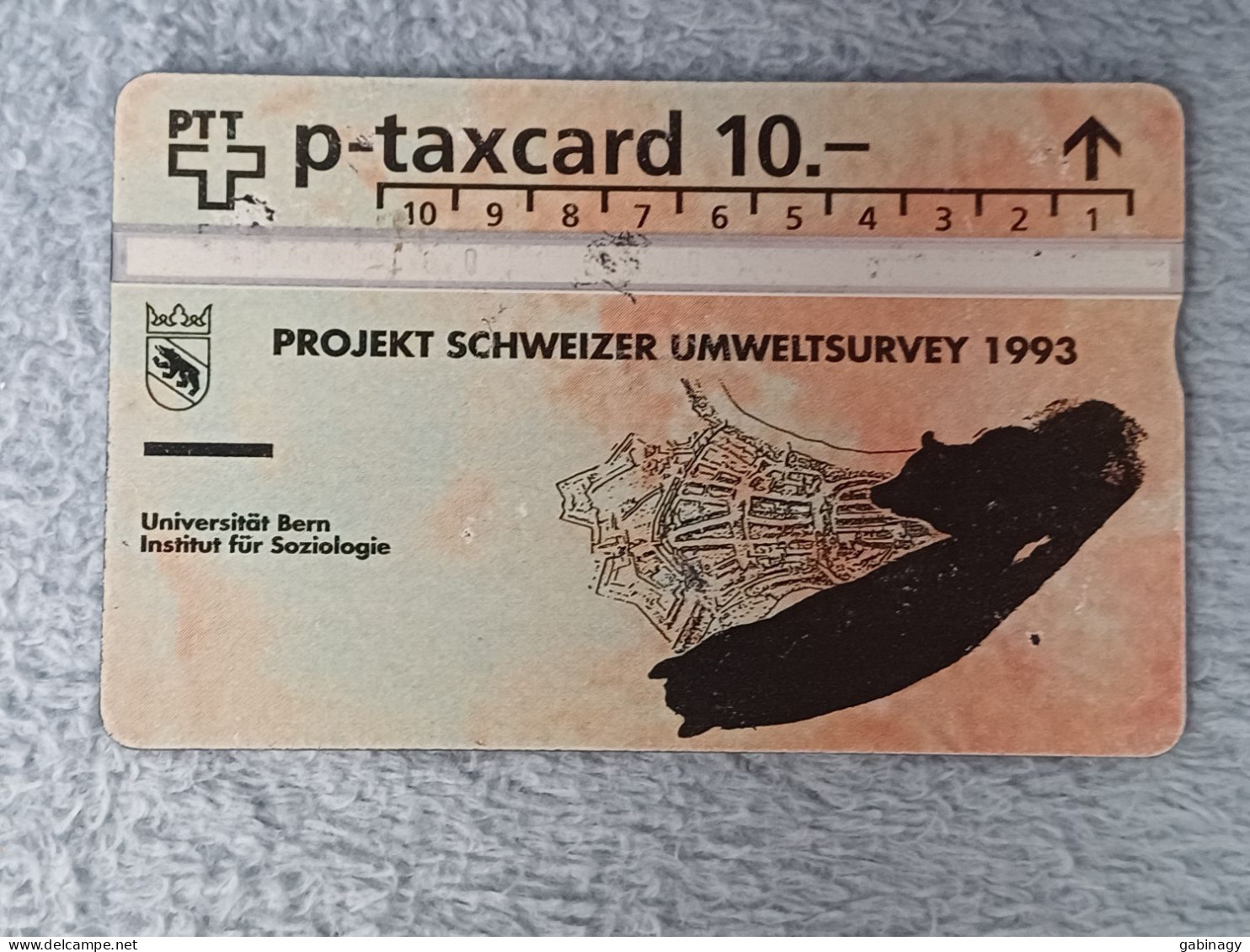 SWITZERLAND - KP-93/178 - Universität Bern - Projekt Schweizer Umweltsurvey 1993 - 3.000EX. - Schweiz