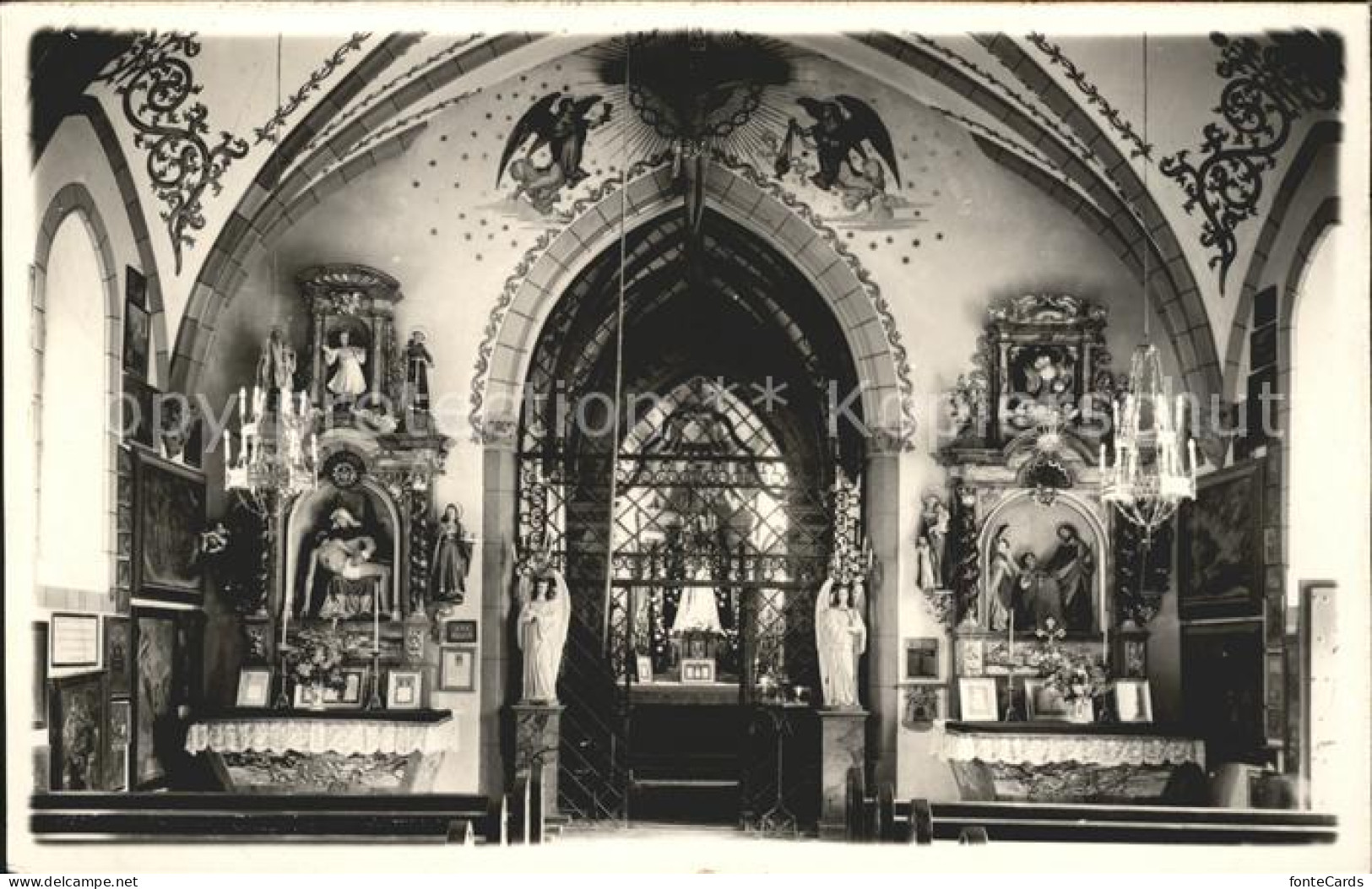 11735880 Delemont Chapelle De Notre Dame Du Vorbourg Interieur Delemont - Andere & Zonder Classificatie