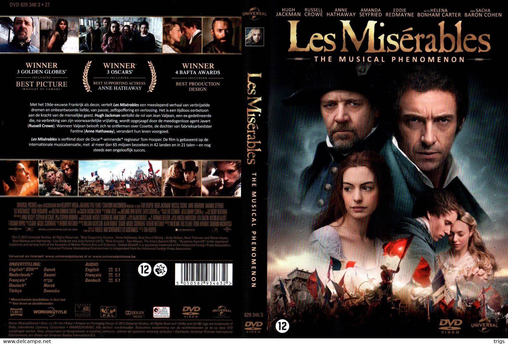 DVD - Les Misérables - Drama