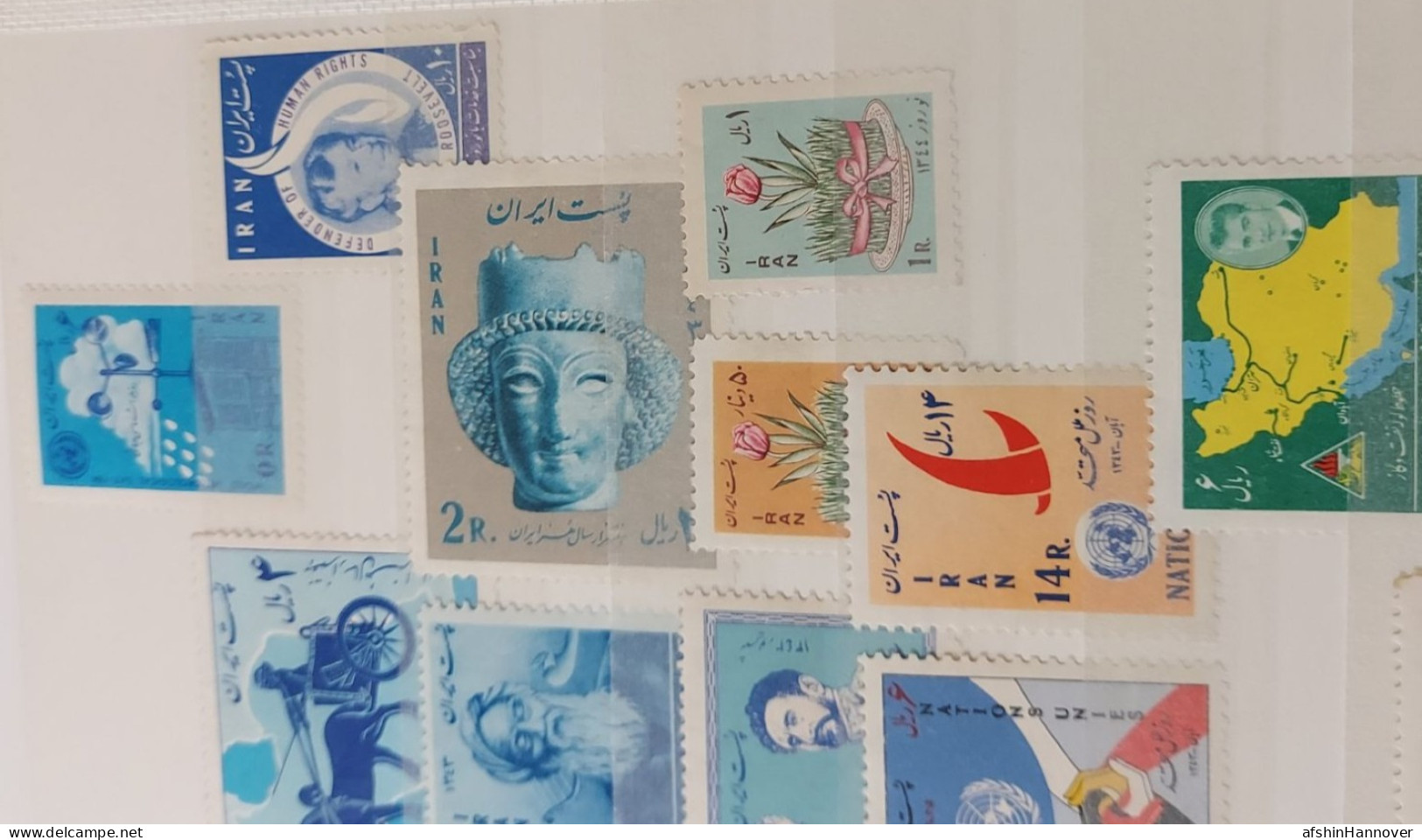 Iran Shah Pahlavi سری کامل تمبرهای سال 1343 Commemorative Stamps Issued In Year 1964 - Iran