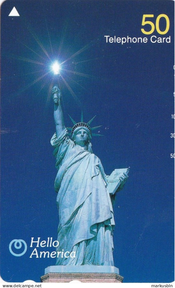 Japan Tamura 50u Old Private 110 - 40665 Statue Of Liberty New York USA - Mint Unused - Japon