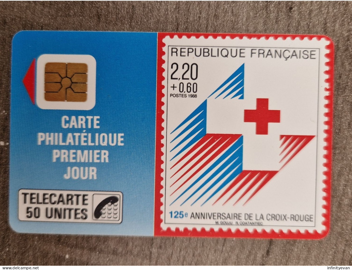 F34 - CROIX ROUGE FRANÇAISE 50 SO2 1988 - 1988