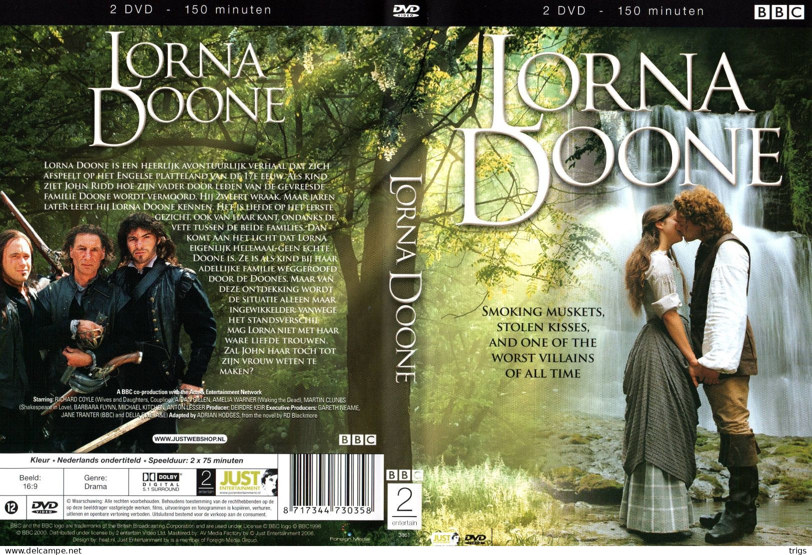 DVD - Lorna Doone (2 DISCS) - Drama
