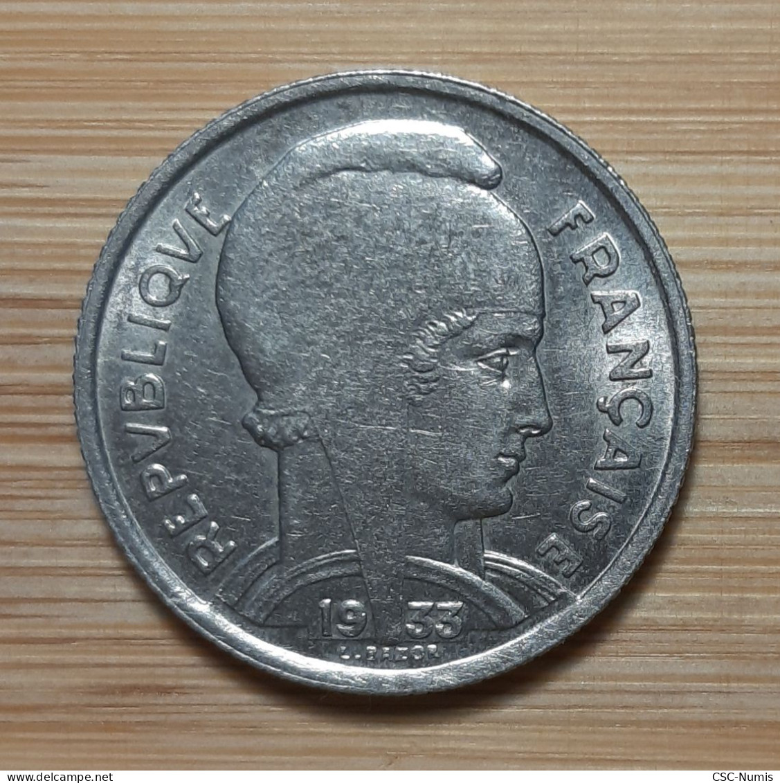 (N-0100 - IIIème République - 100 Francs 1933 (signature écartée) - 5 Francs