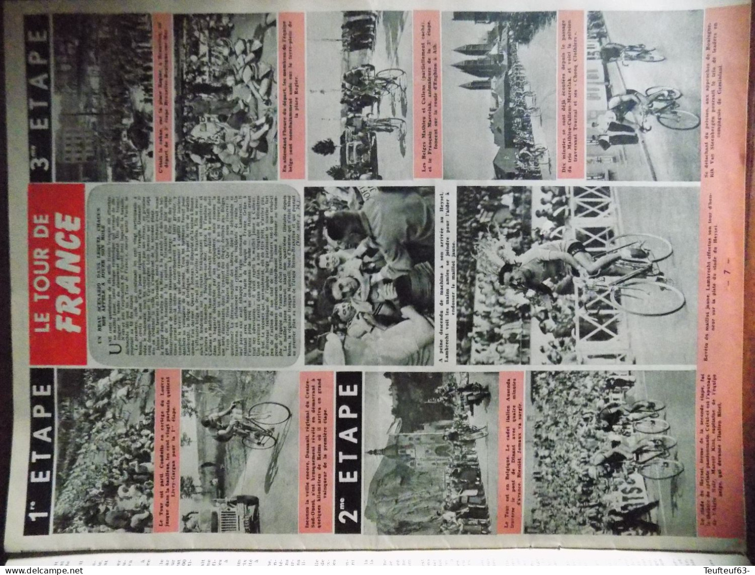 Le Soir Illustré N° 889 Jean Simmons - Fausto Coppi - Tour De France - La Lesse - Affaire Lafarge - Mao-Tse-Tung... - 1900 - 1949