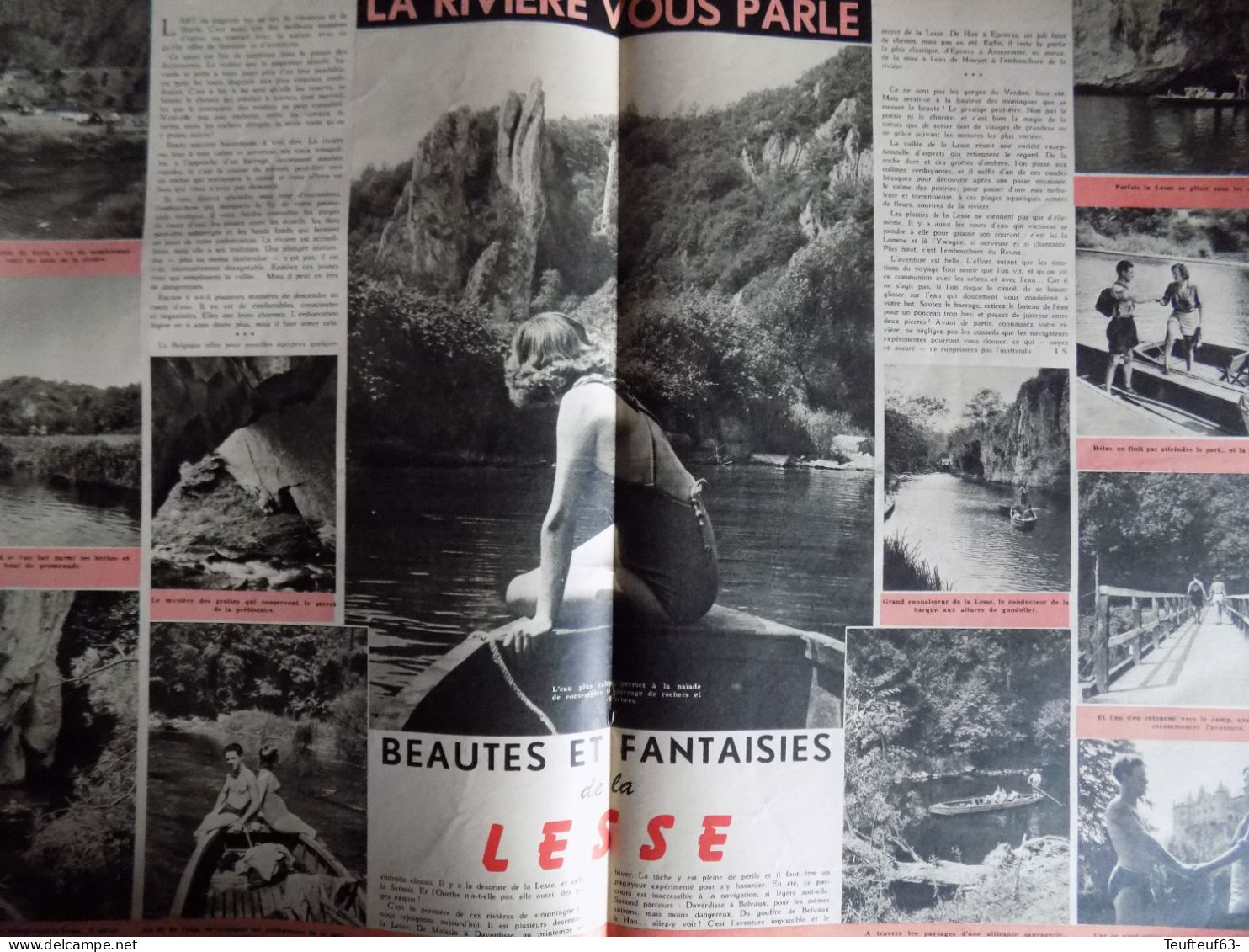 Le soir illustré n° 889 Jean Simmons - Fausto Coppi - Tour de France - la Lesse - affaire Lafarge - Mao-Tse-Tung...