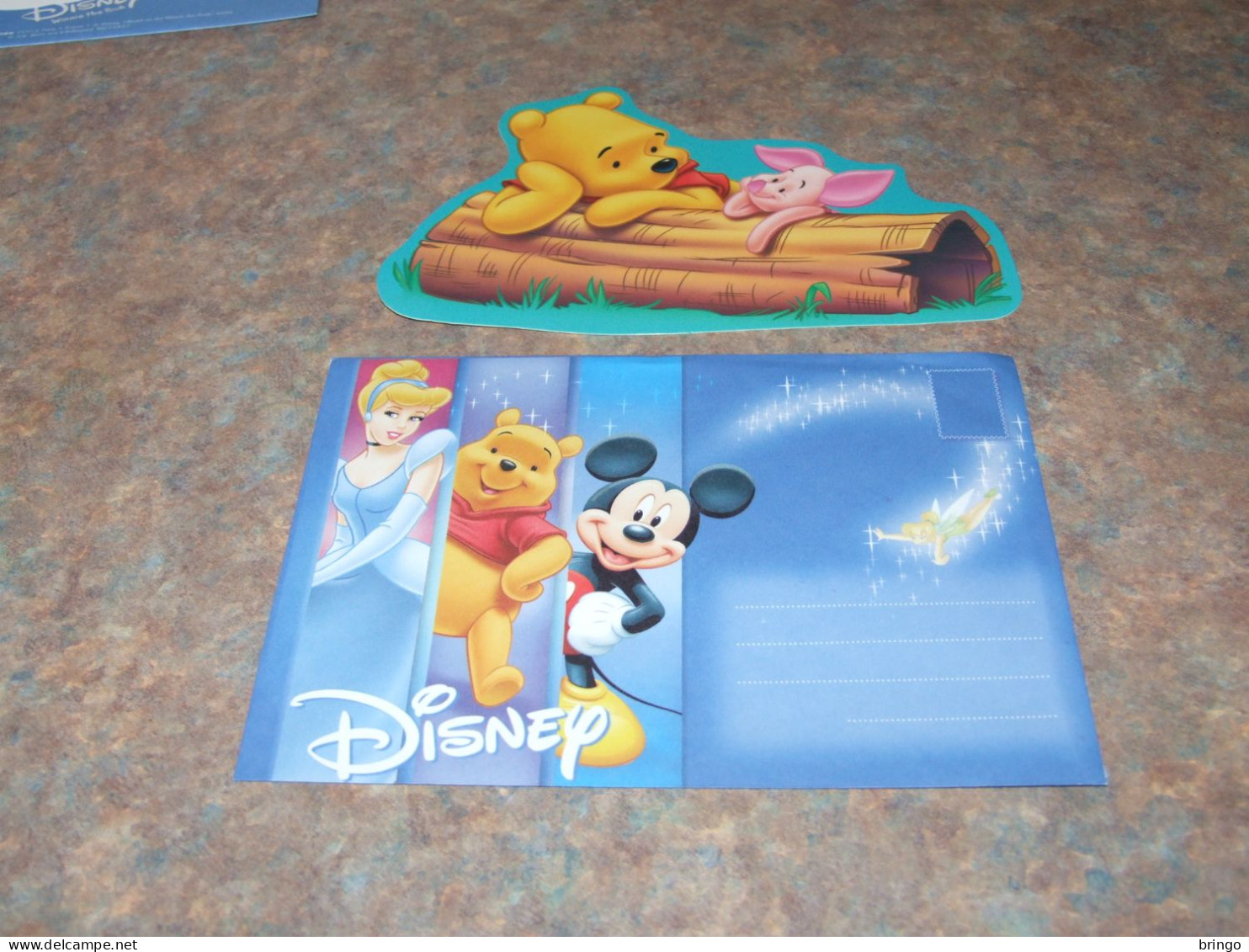 75427-         CARD WITH ENVELOPE, DISNEY, WINNIE THE POOH - Disneyworld