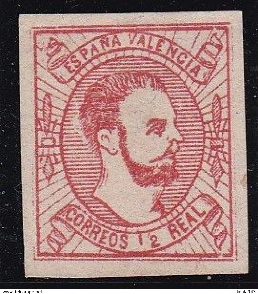 4 ESPANA 1873 1874 1875 Don CARLOS VII YT N°1 4 5 Dont 3 Neufs Originaux GENUINE / CARLISTA ! Espagne - Carlistes