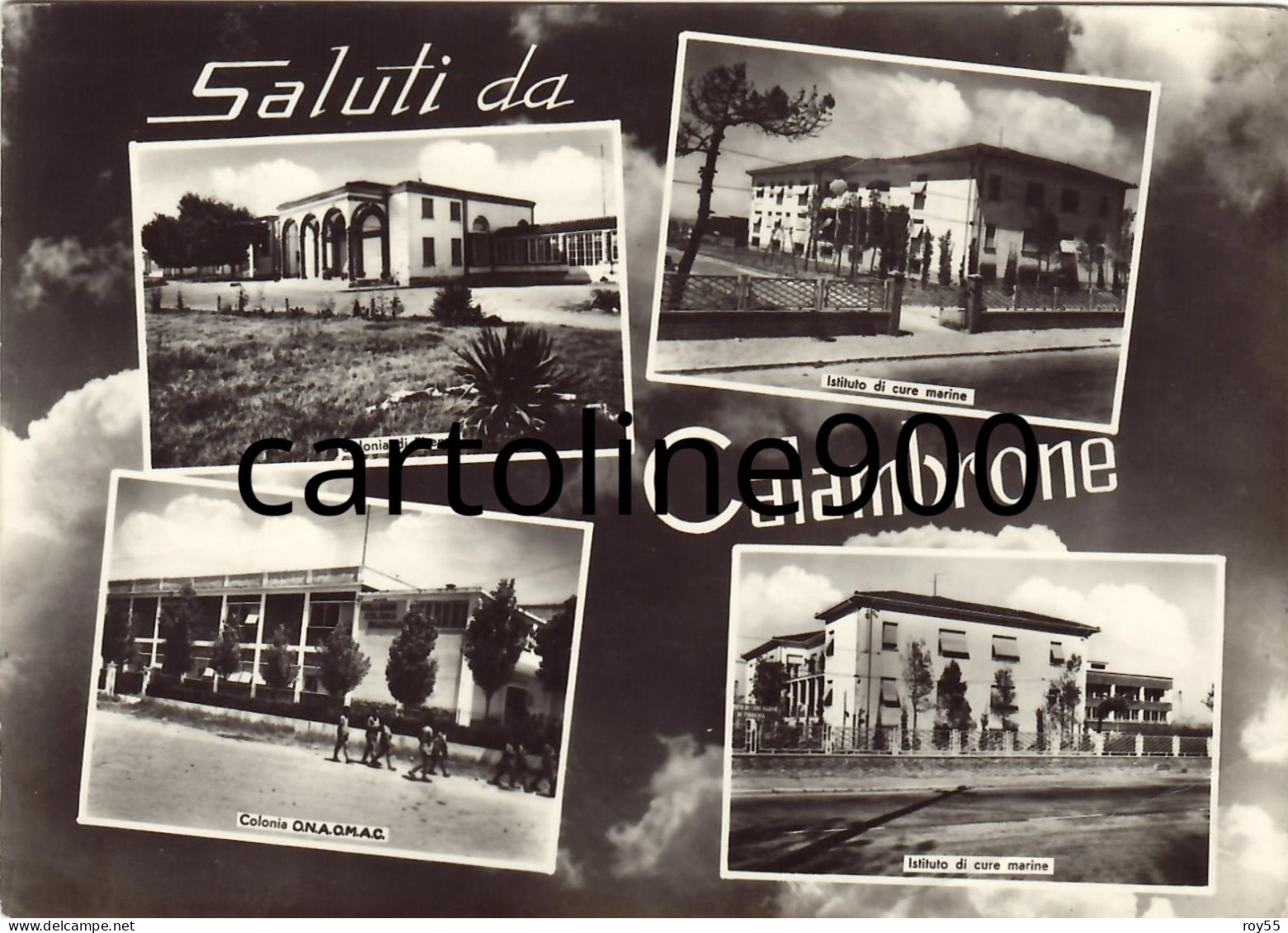 Toscana-pisa-calambrone Frazione Di Pisa Saluti Da Calambrone Vedute Colonia Istituto Di Cure Marine Anni 60 - Andere & Zonder Classificatie