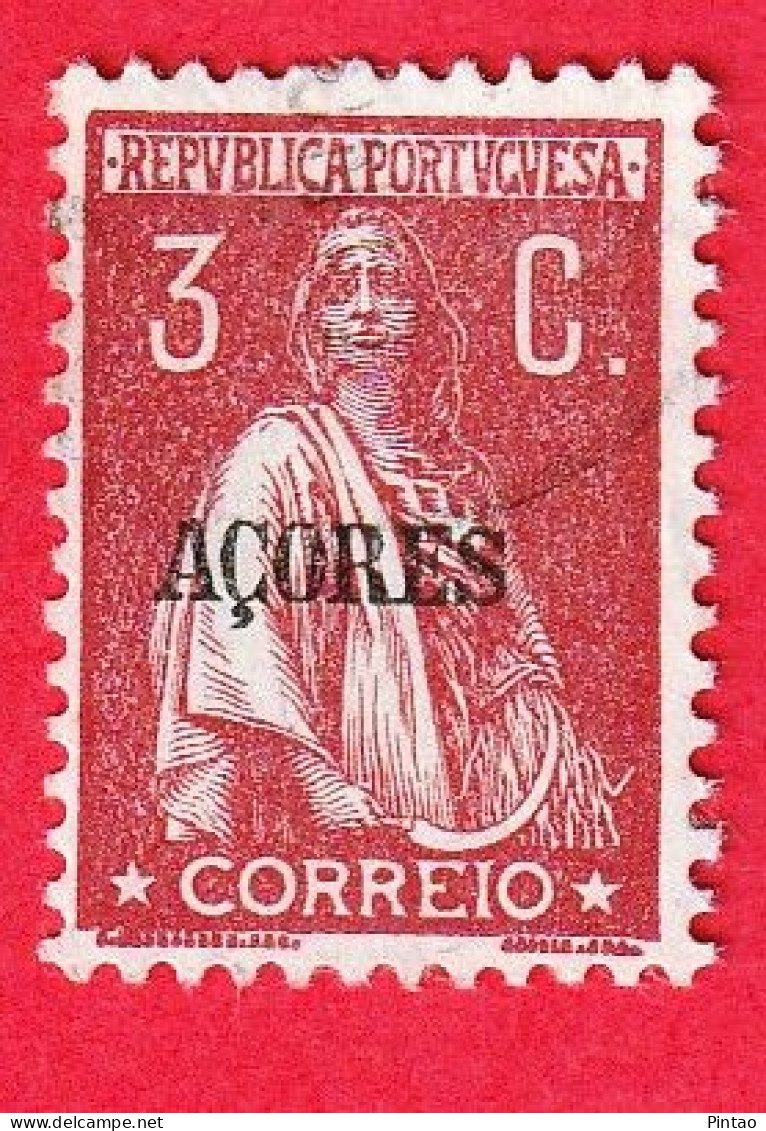 ACR0597- AÇORES 1918_ 21 Nº 167- USD - Azores