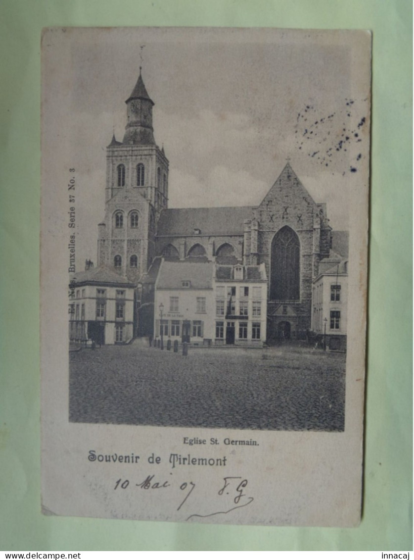 102-18-187             TIRLEMONT   Souvenir  Eglise St Germain - Tienen