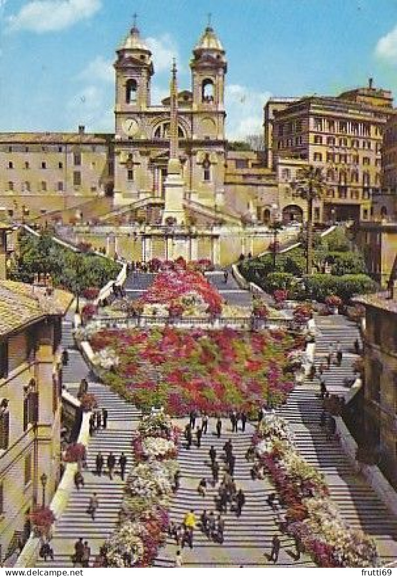 AK 216848 ITALY - Roma - Piazza Di Spagna E Trinita Del Morti - Orte & Plätze