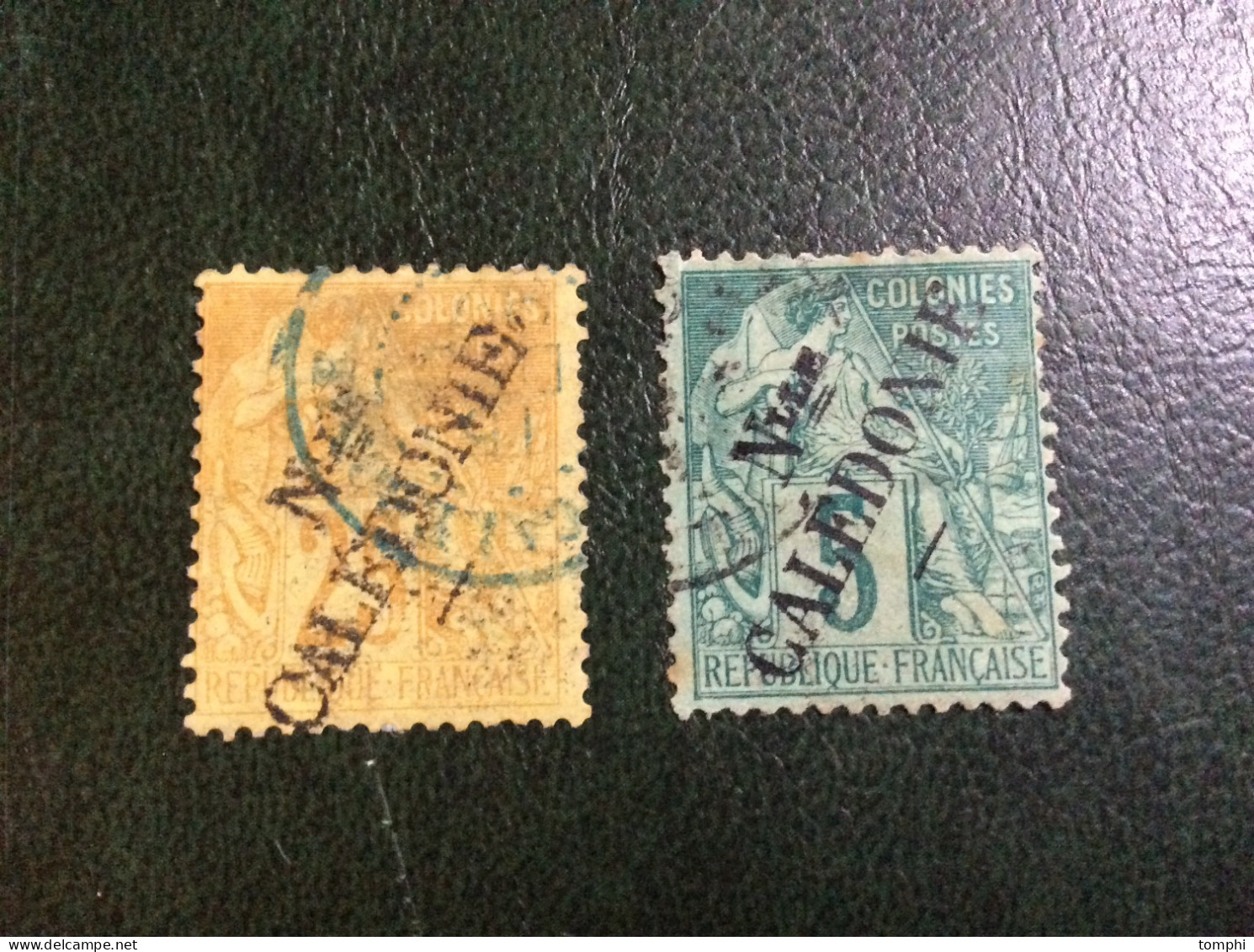 Nouvelle Calédonie Petit Lot N°26 Et 28 Obl.. TB Cote + 110€, A Voir. - Used Stamps