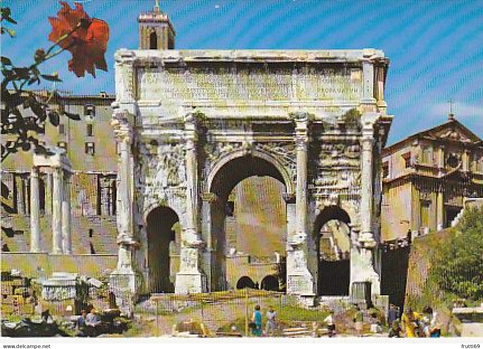 AK 216851 ITALY - Roma - Arco Di Settimio Severo - Andere Monumente & Gebäude