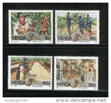 VENDA, 1988, MNH Stamp(s), Coffee Industry,  Nr(s)  167-170 - Venda