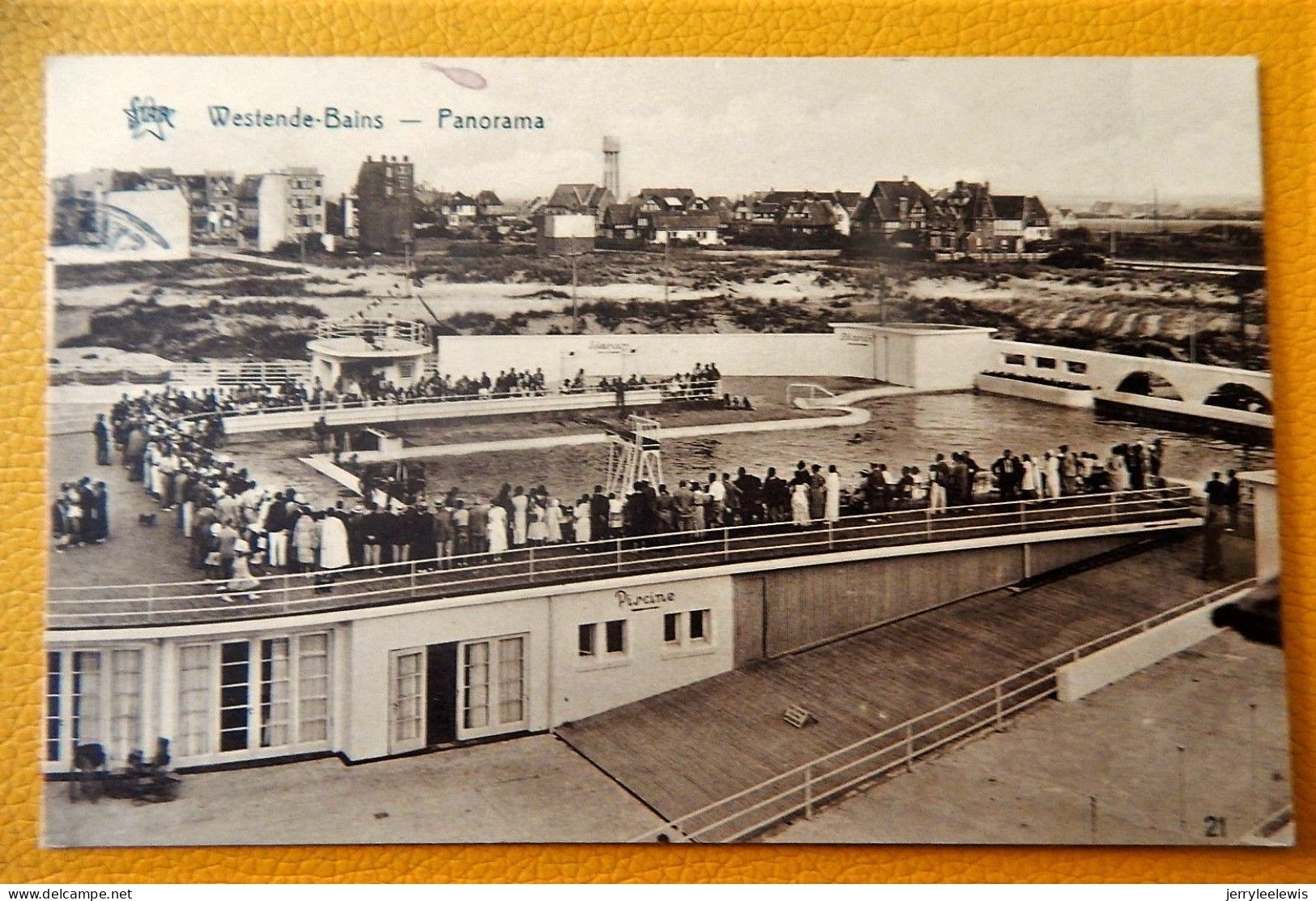 WESTENDE  -  Zwembad Panorama  -  Panorama De La Piscine - Westende