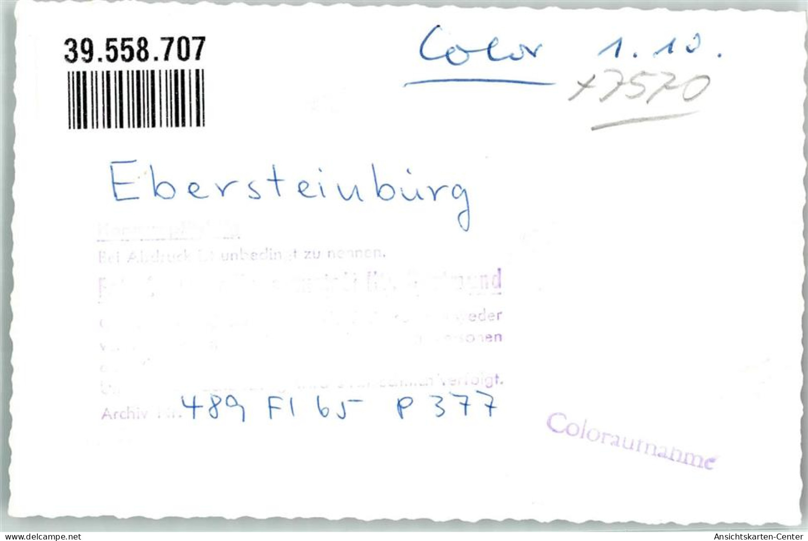 39558707 - Ebersteinburg - Baden-Baden