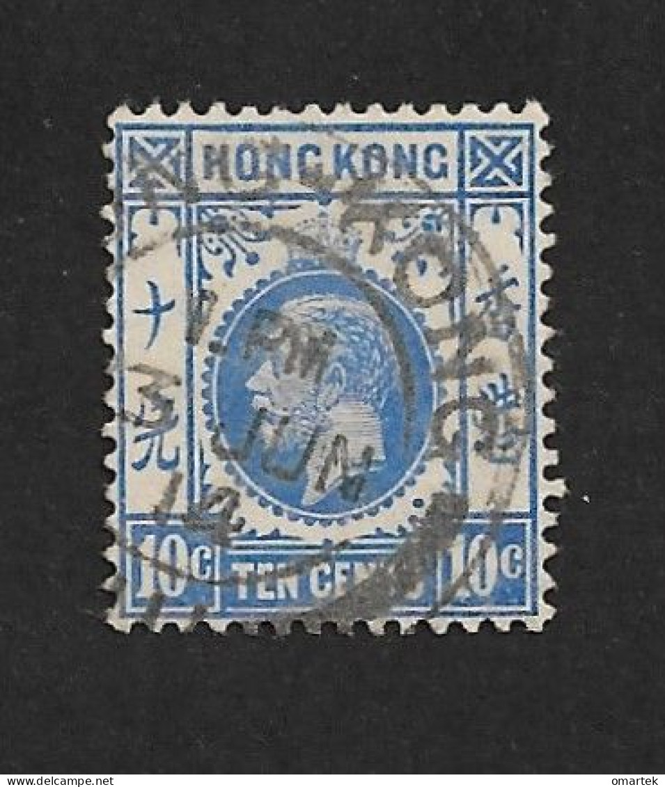 HONG KONG 1921 Gest ⊙ Mi 118 Sc 137 King George - Otros & Sin Clasificación